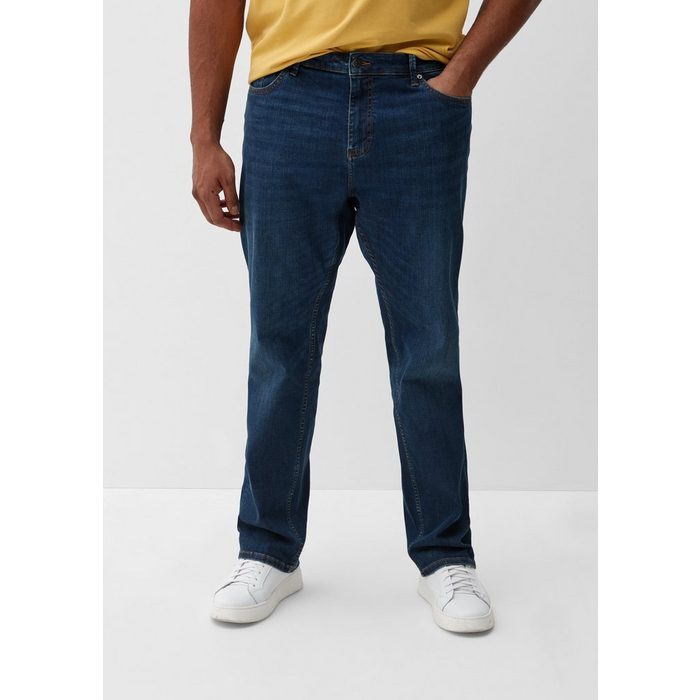s.Oliver Stoffhose Relaxed: Jeans mit Straight leg