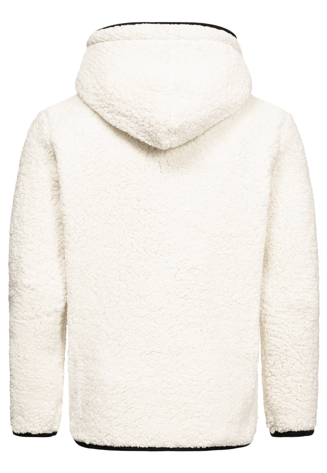 Amaci&Sons Kapuzenpullover SUNNYVALE Kapuzenpullover Teddyfell Herren Teddy günstig online kaufen