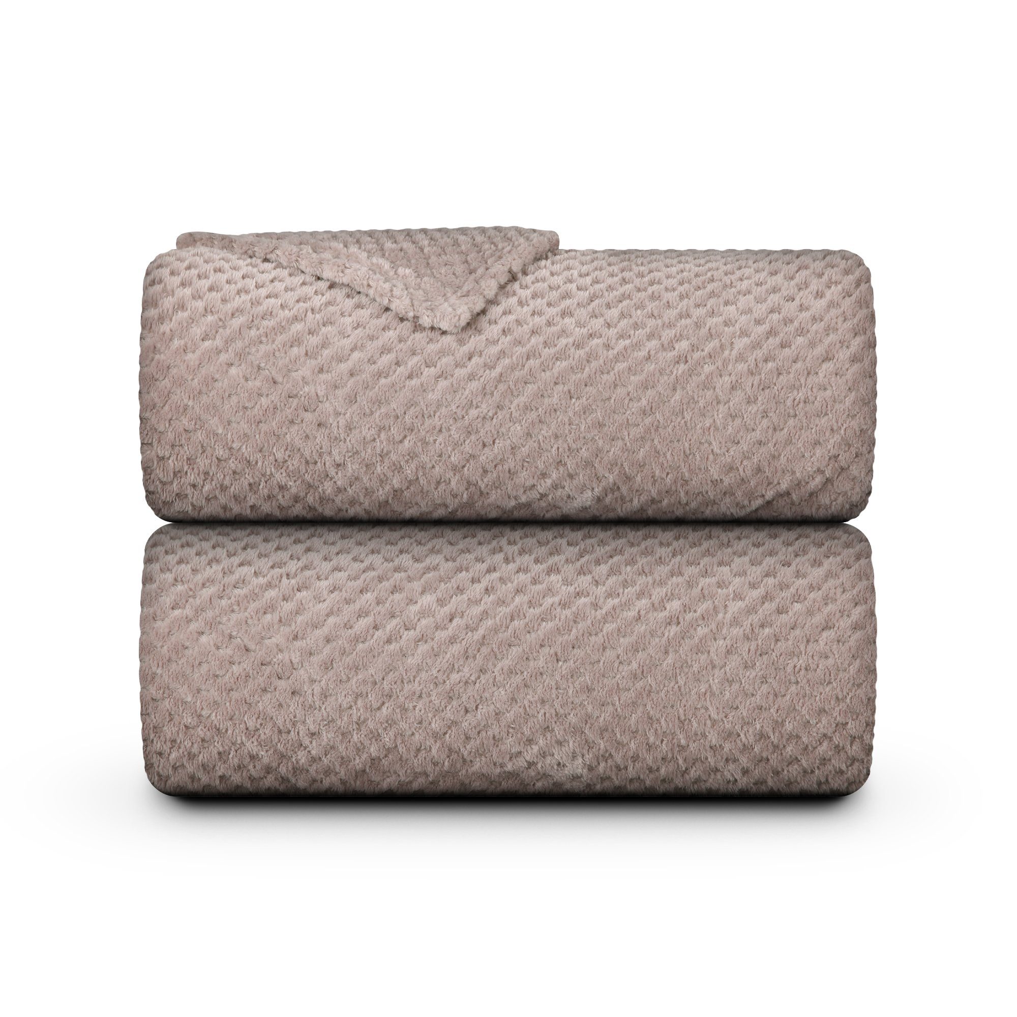 Wohndecke "Popcorn" mit Cashmere Soft-Touch 150x200 cm, Bestlivings, Mikrof günstig online kaufen