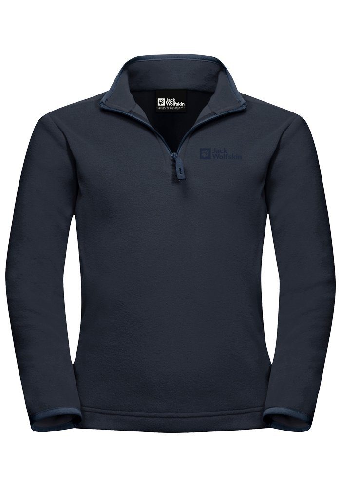 Jack Stehkragenpullover TAUNUS K Wolfskin nachtblau HALFZIP