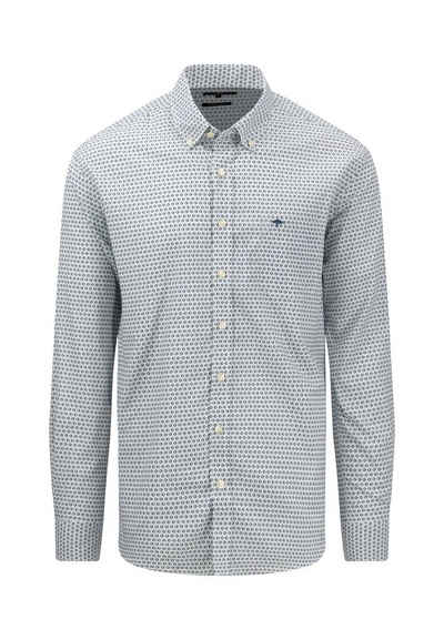 FYNCH-HATTON Langarmhemd mit Button-down-Kragen