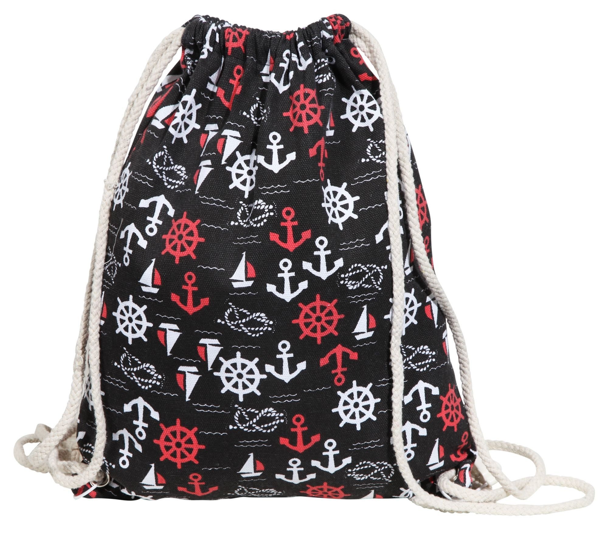 Turnbeutel Maritimer Trend Turnbeutel aus Textil