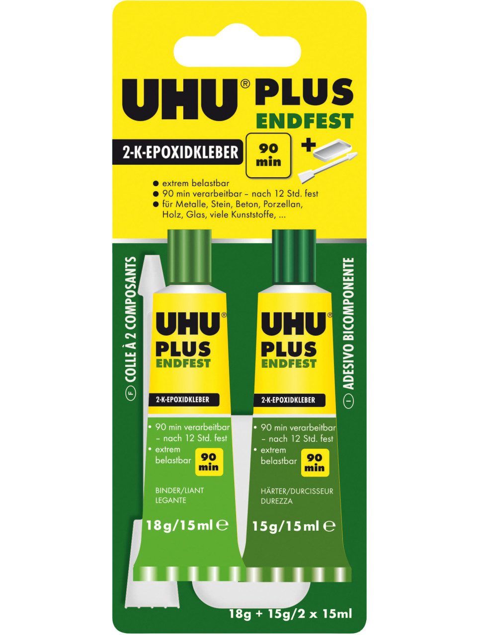 UHU Montagekleber UHU plus endfest 90 min 33 g günstig online kaufen