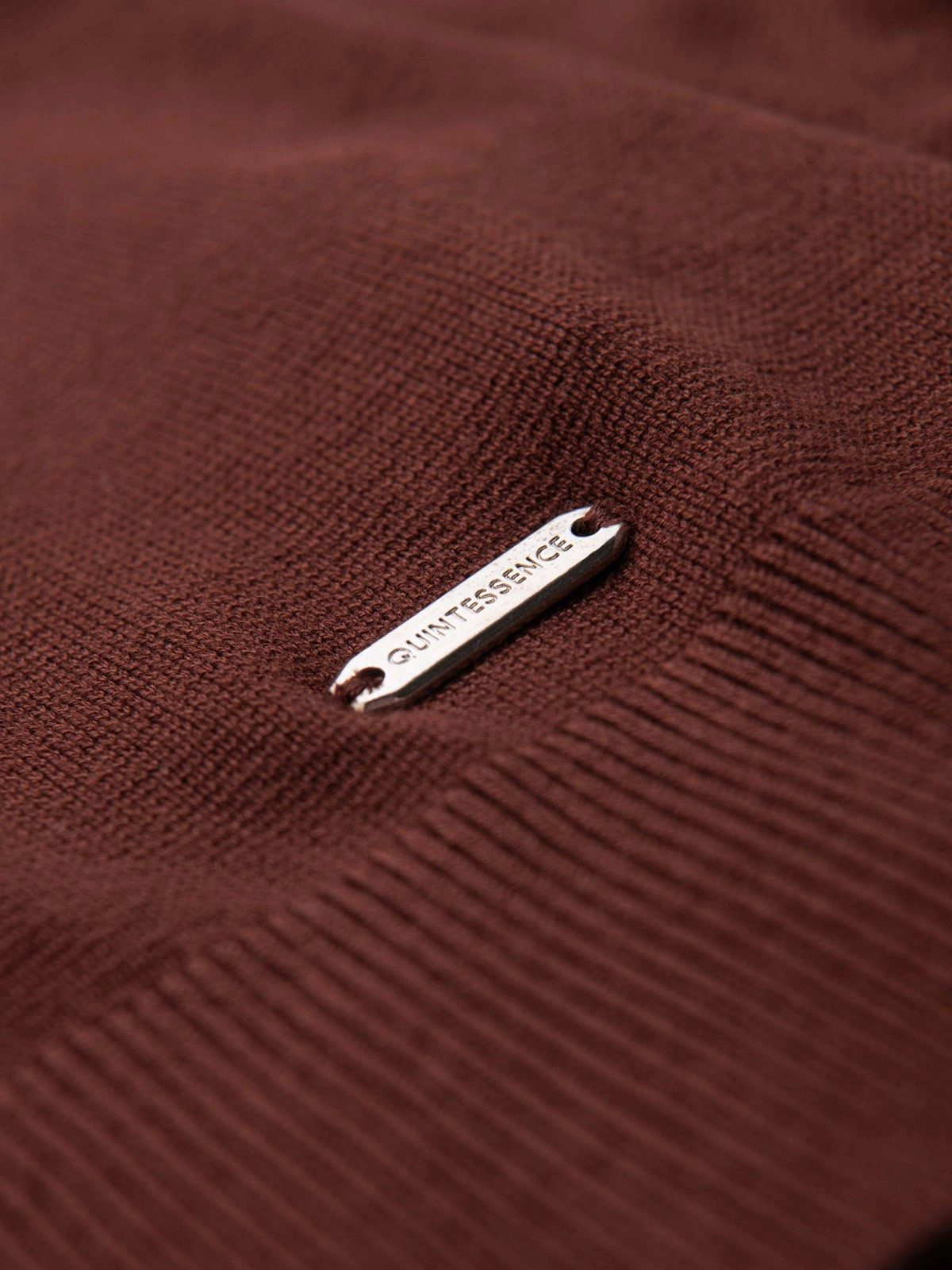 OMBRE Rundhalspullover Herrenpullover mit Rundhalsausschnitt aus elastischem Strick