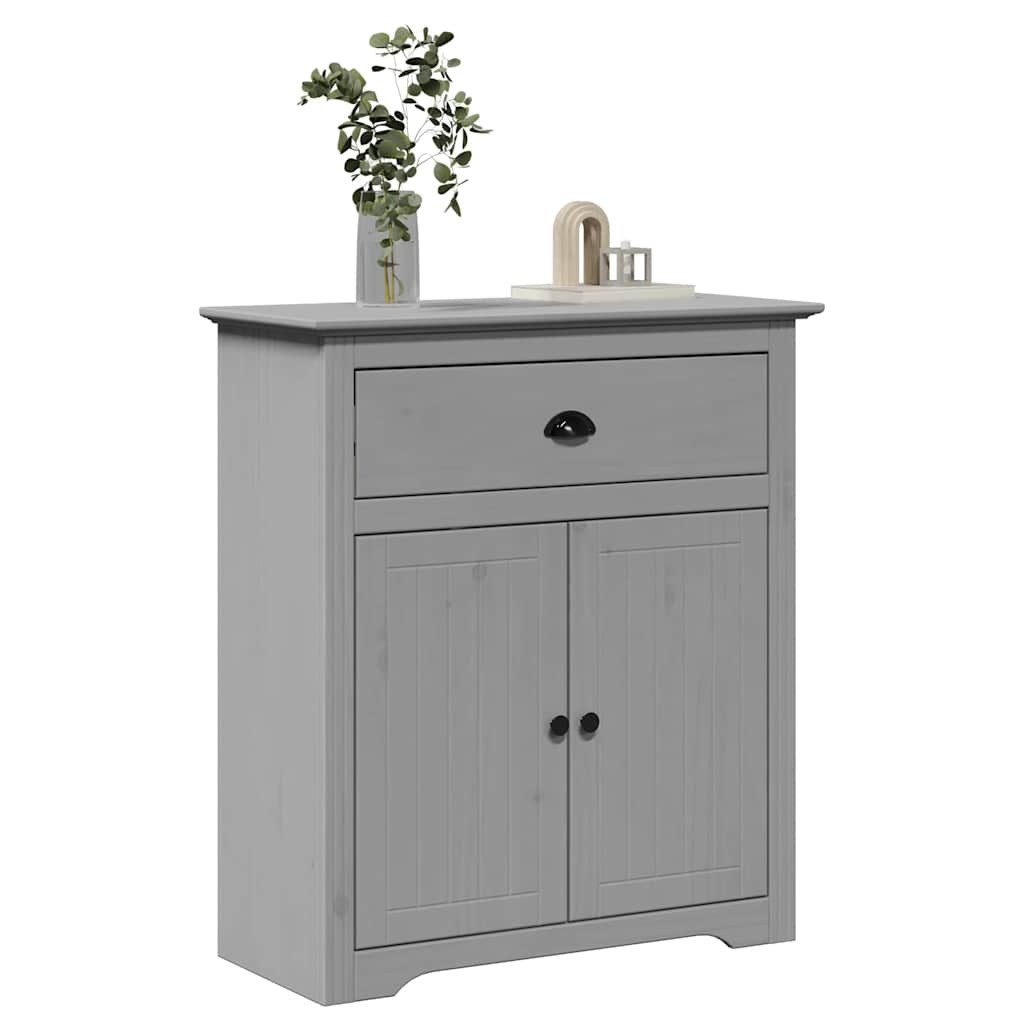 vidaXL Aufbewahrungsbox Flurschrank BODO Grau 80x35x90 günstig online kaufen