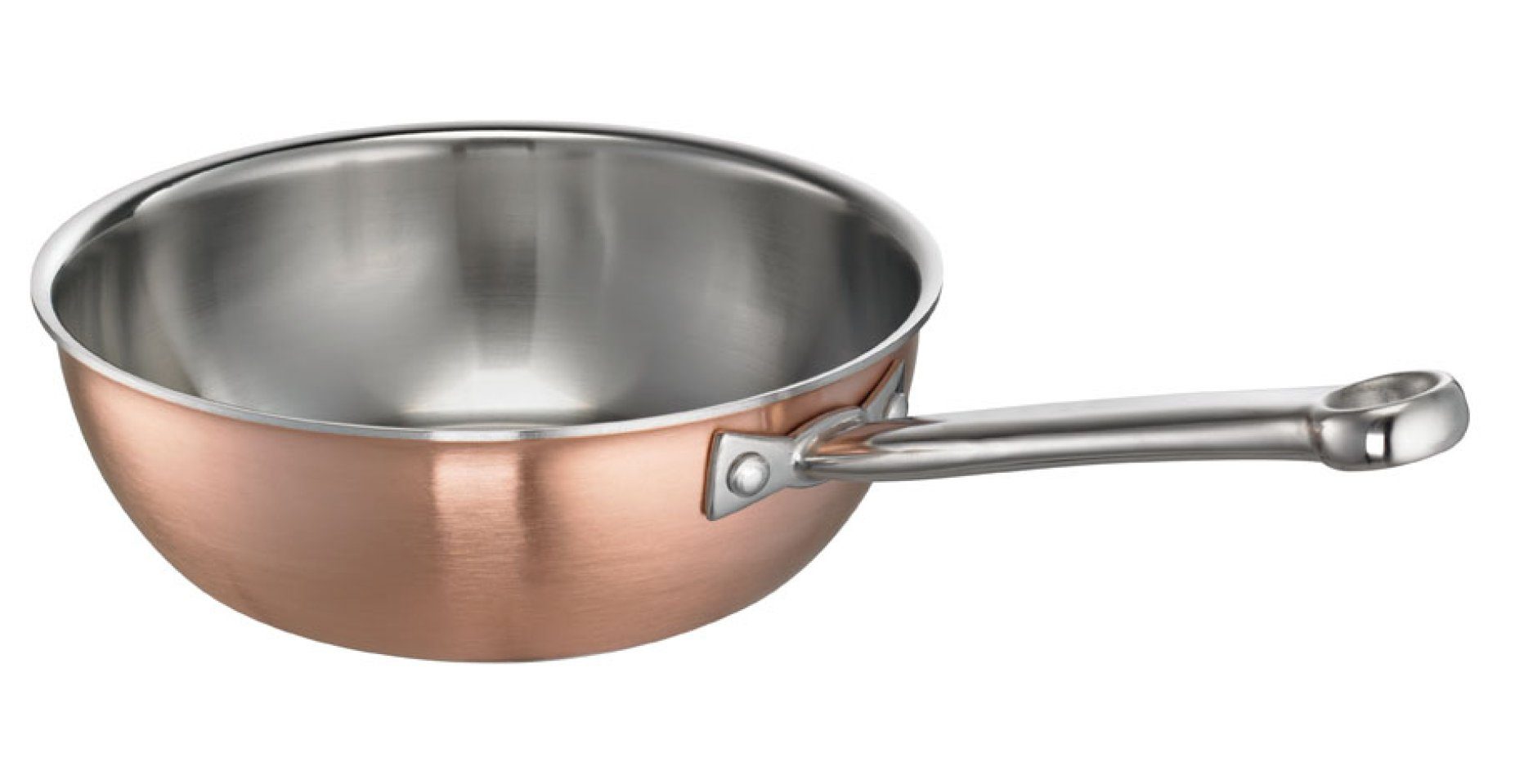 x 1 Sauteuse) Kupfer Sauteuse Luxe i, (Einzelartikel, SCHULTE-UFER De 1-tlg.,