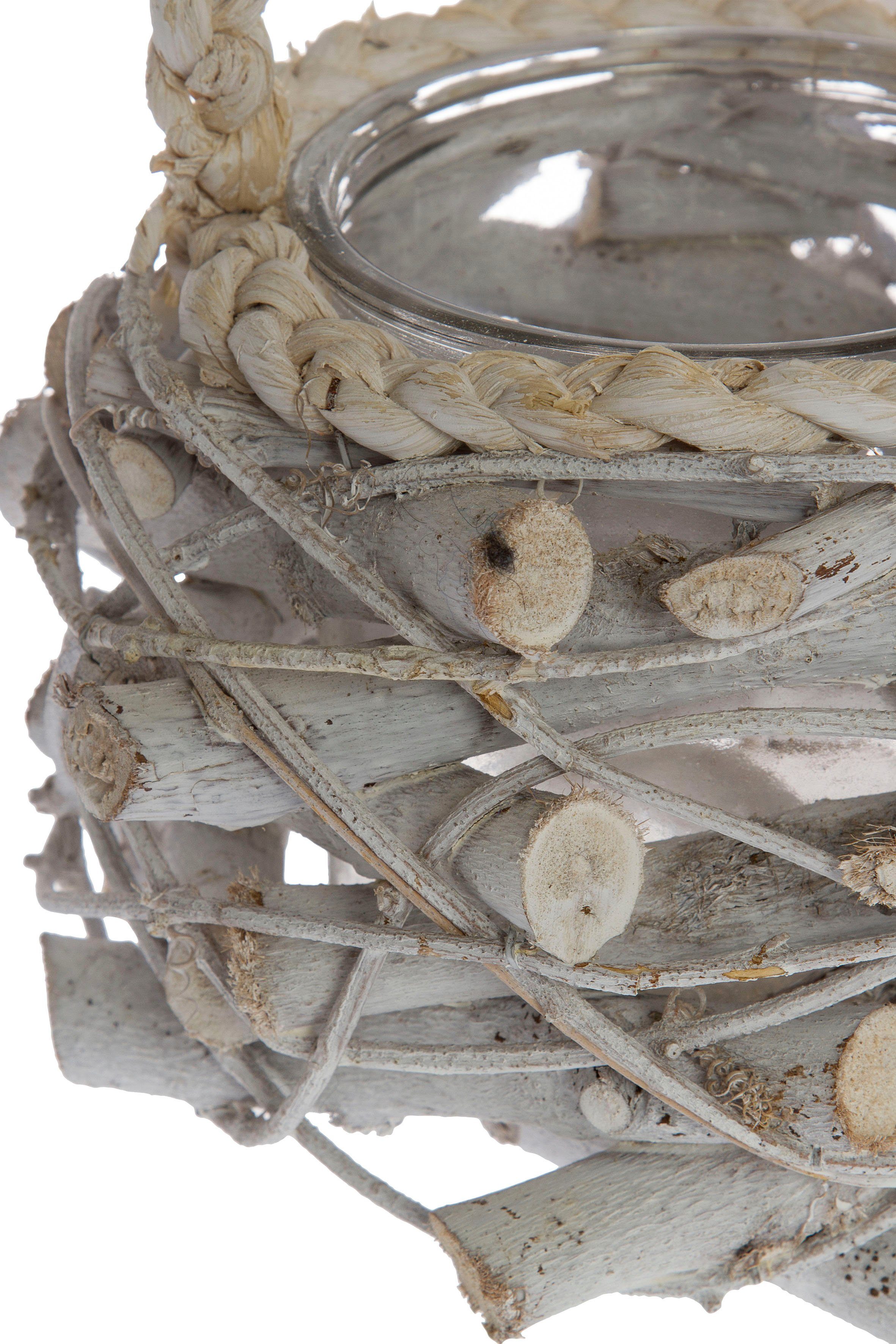 Home affaire Kerzenlaterne, durchm. Glas 12cm