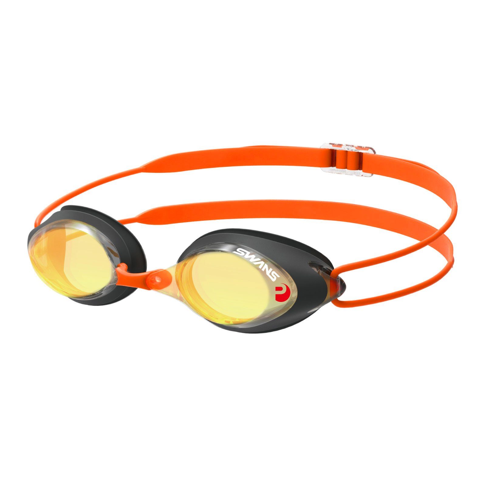 verspiegelt smoke (SMOR) orange SRX-M SWANS Schwimmbrille AntiFog Premium