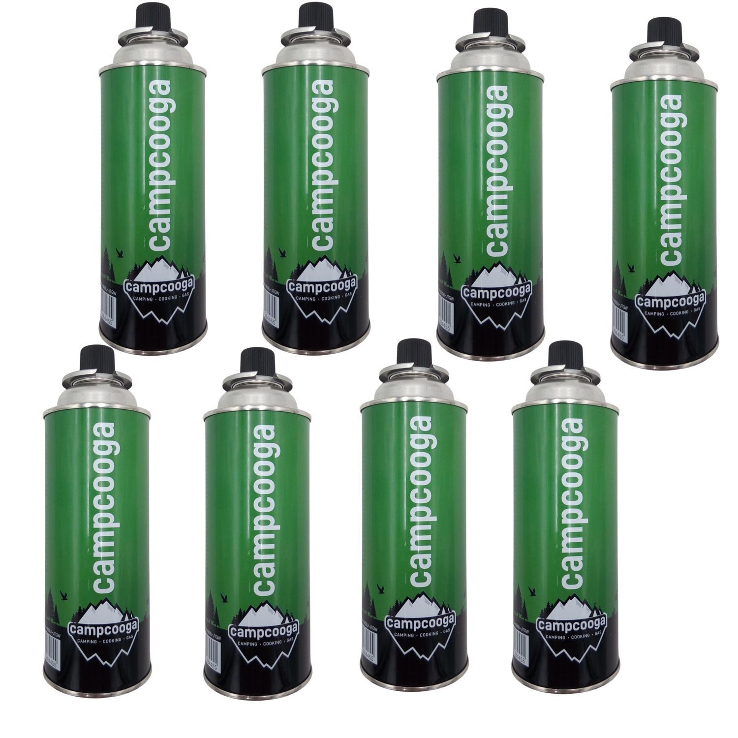 BURI Gaskartusche 8x Butan Gas Kartusche 4,16L Gaskartuschen Bunsenbrenner Campingkocher, 8 St.