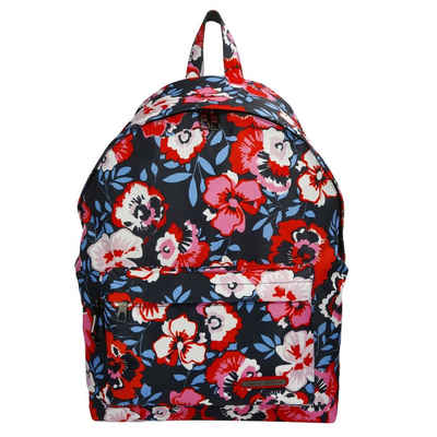 HTI-Living Rucksack Rucksack mit Rosen Rot (1-tlg., 1 Rucksack), Freizeittasche