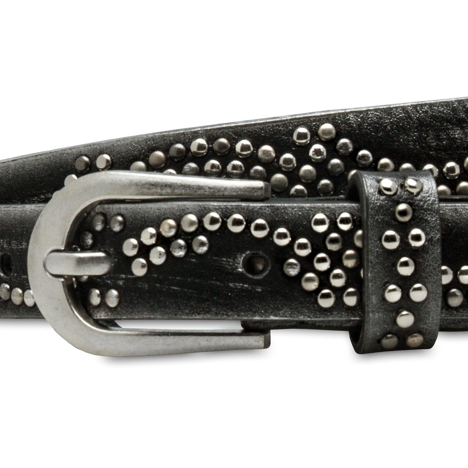 Caspar Taillengürtel GU309 schmaler Damen Vintage günstig online kaufen