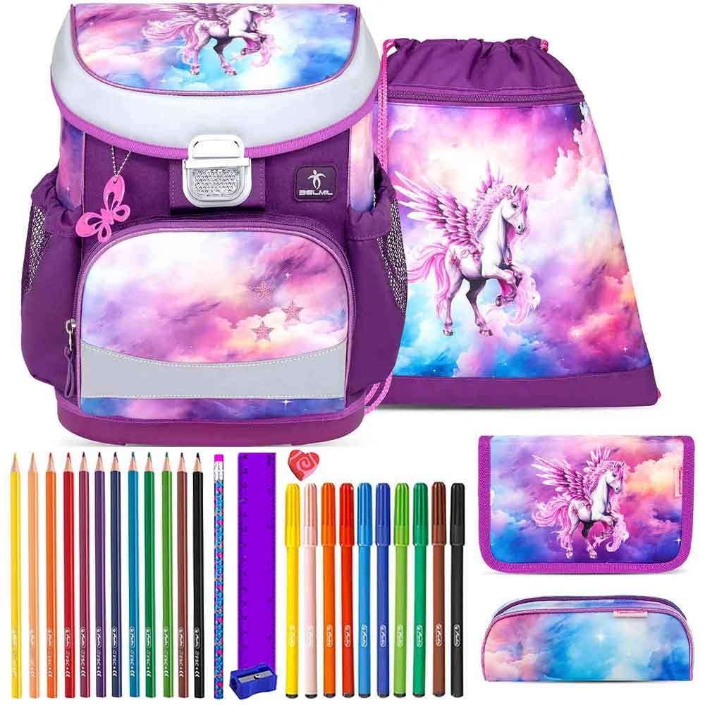 Schulranzen Set Mini Fit 10-teilig 2025 Mädchen Pegasus