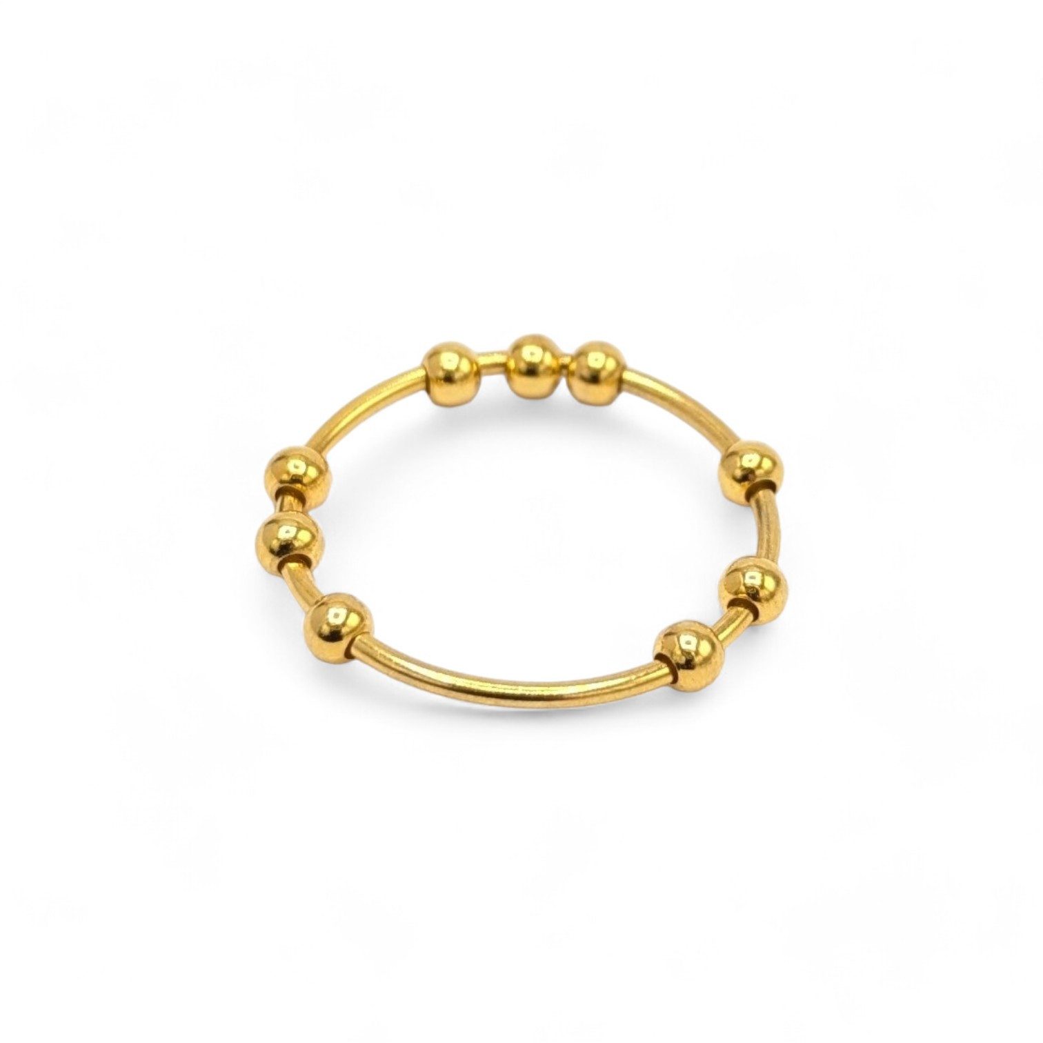 Eyecatcher Silberring 925 Silber Ring mit Perlen-Design – Silber oder 18K V günstig online kaufen