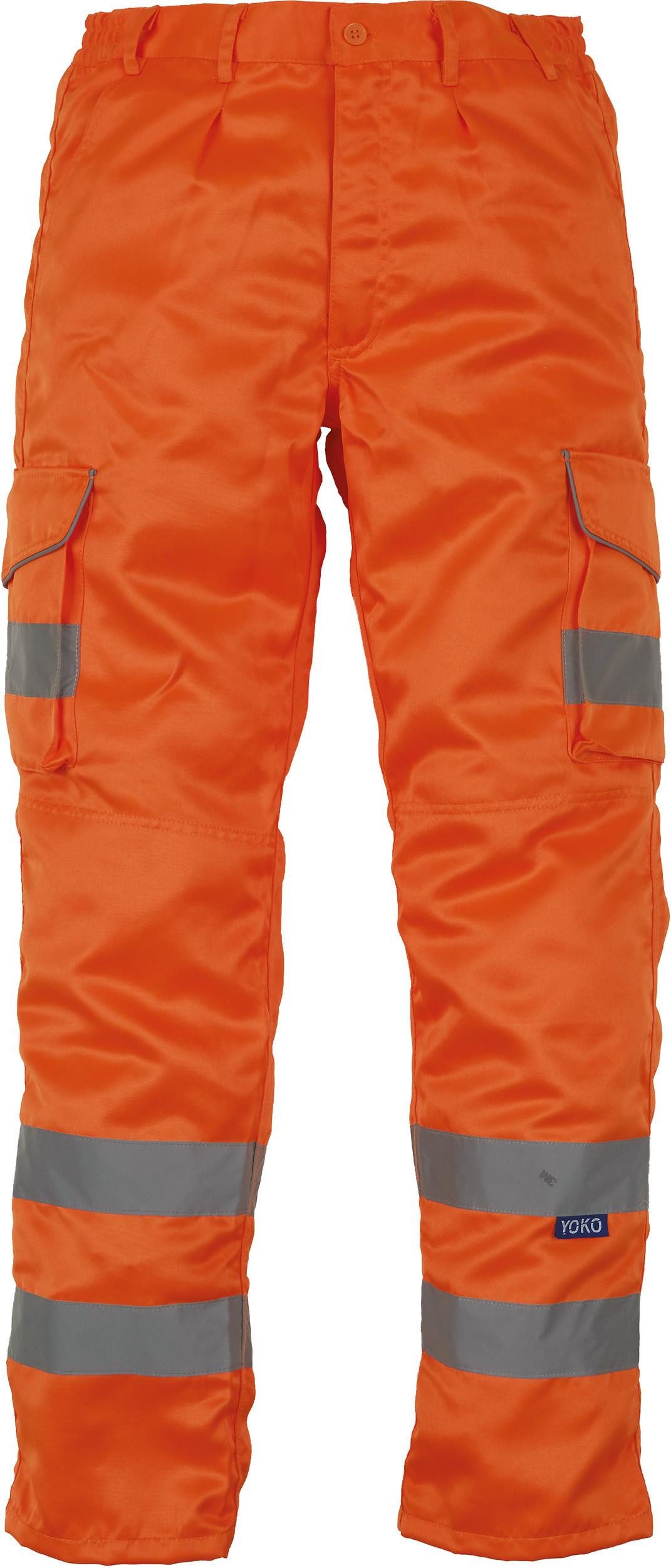 YOKO Arbeitshose Arbeitshose Herren Hi-Vis cargo trousers