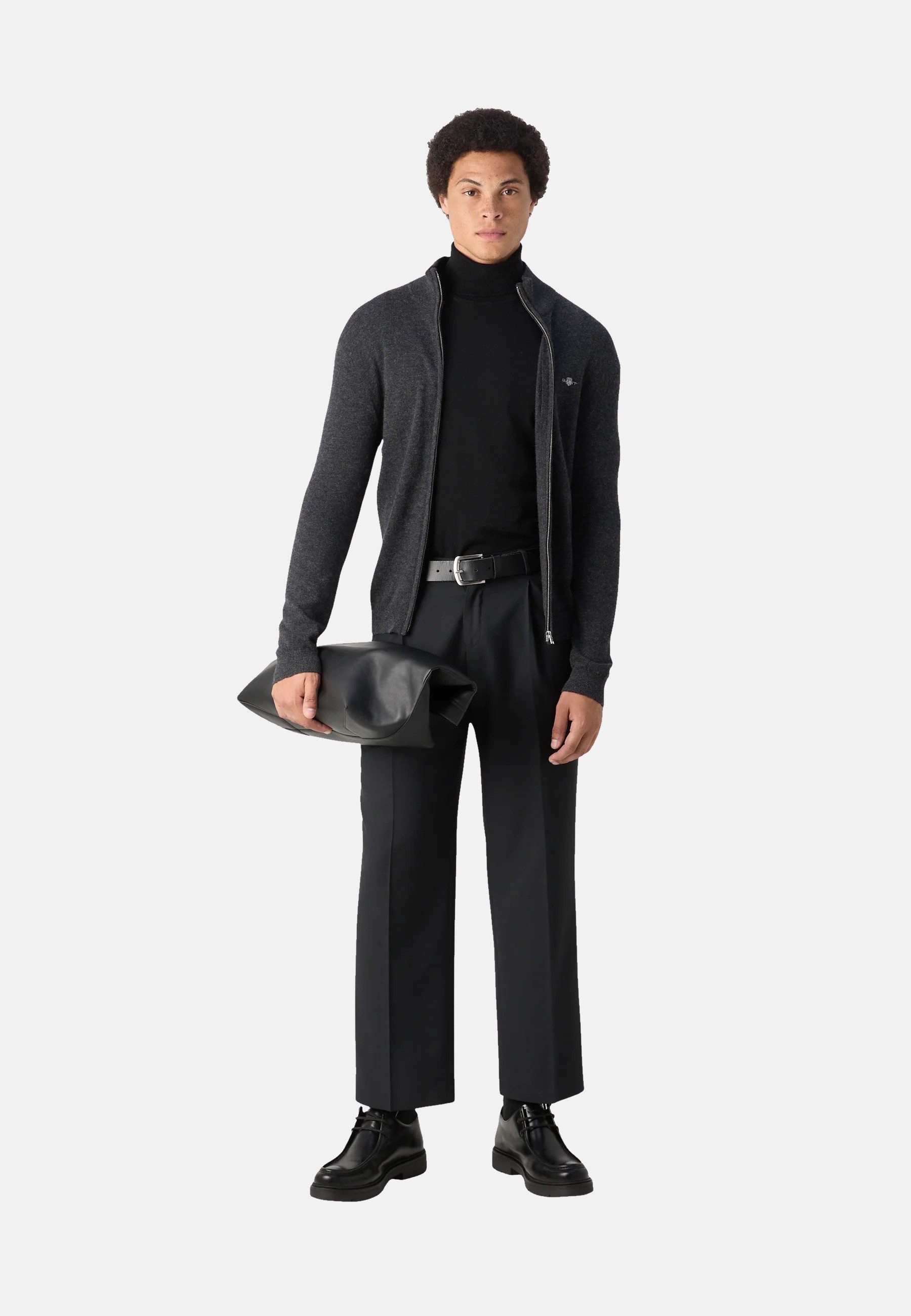 Gant Cardigan Strickjacke Cardigan Reißverschluss (1-tlg) günstig online kaufen