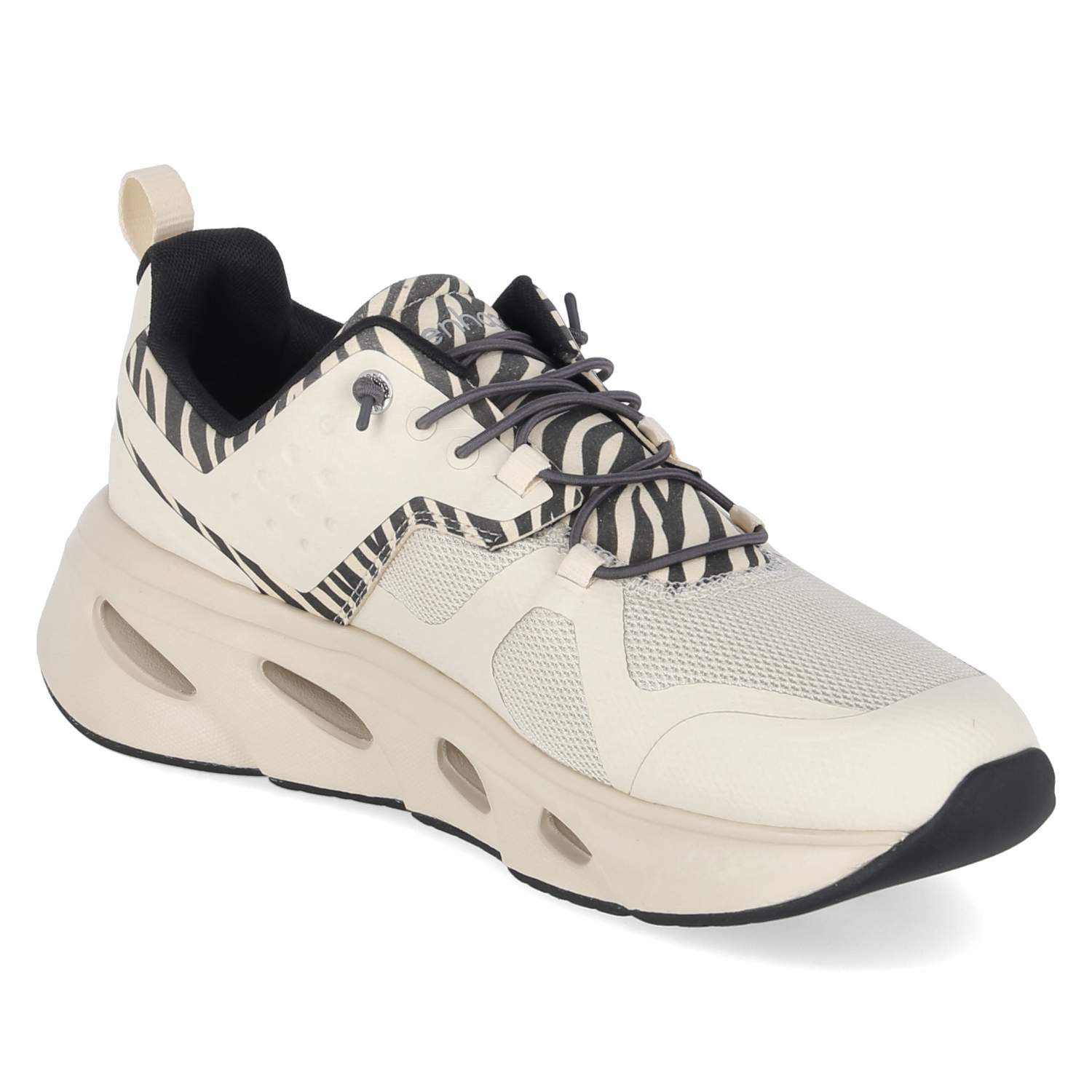 Tenhaag Tenhaag Slip On Sneaker 0001-152 Damen Textil & Synthetik beige Schnürschuh – Bild 5 von 5