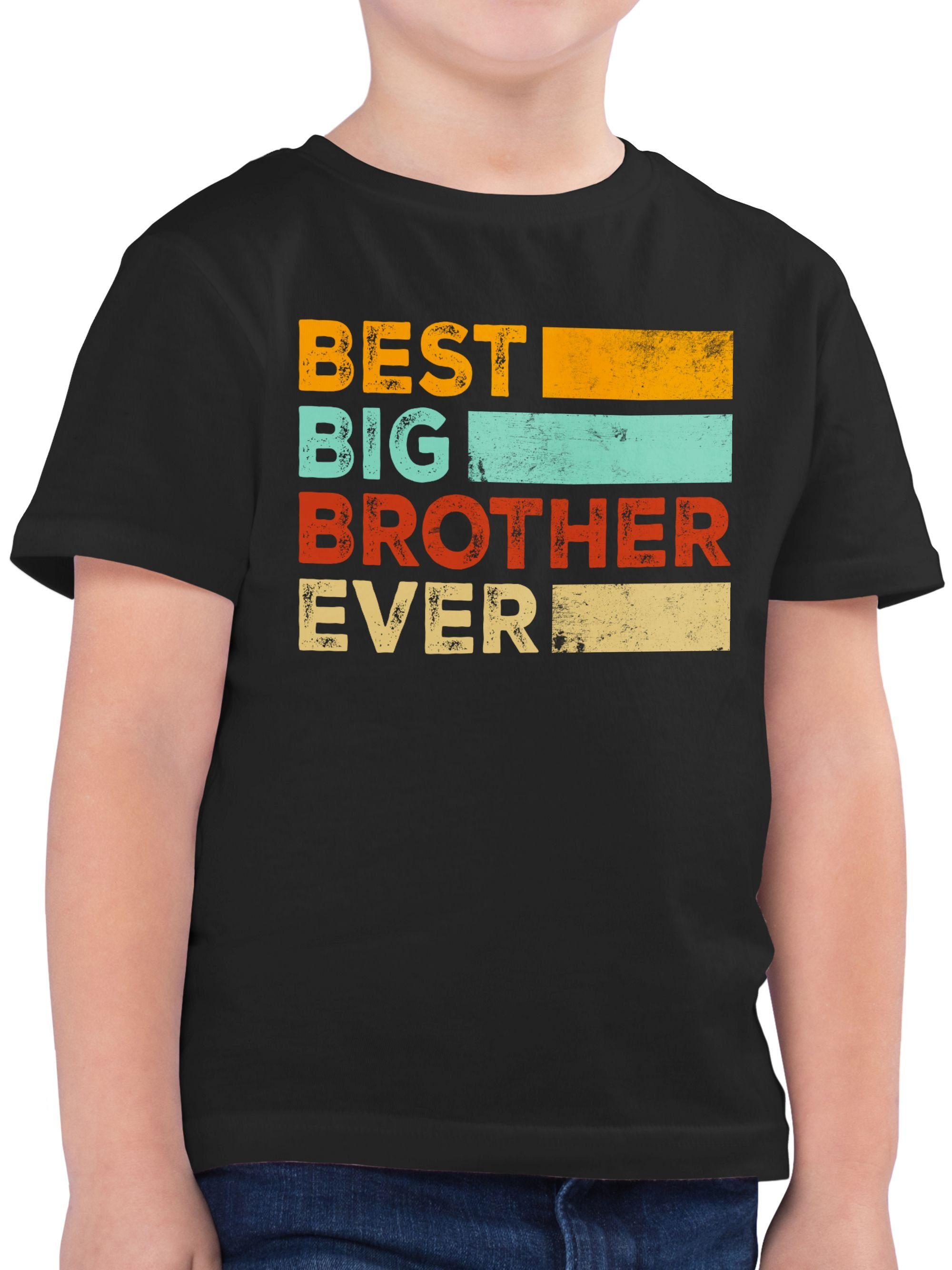 T-Shirt Best Big Brother Ever Bester großer Bruder aller Zeiten Geschenk