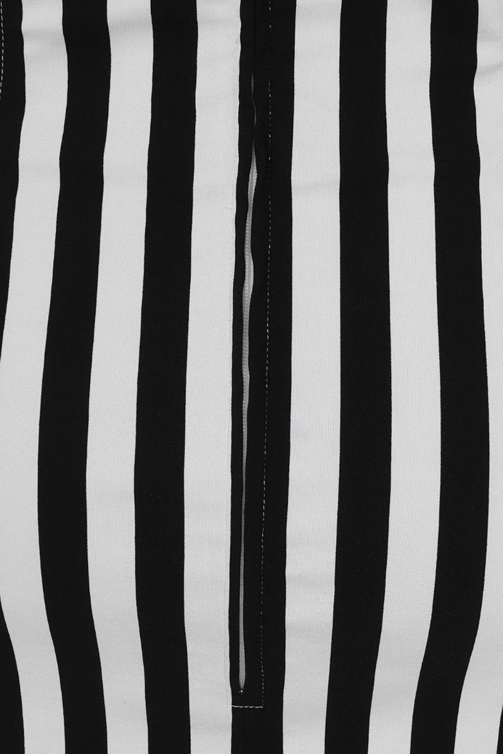 Hell Bunny Bleistiftrock Otho Pinafore Skirt Vintage Latzrock Retro Gestreift