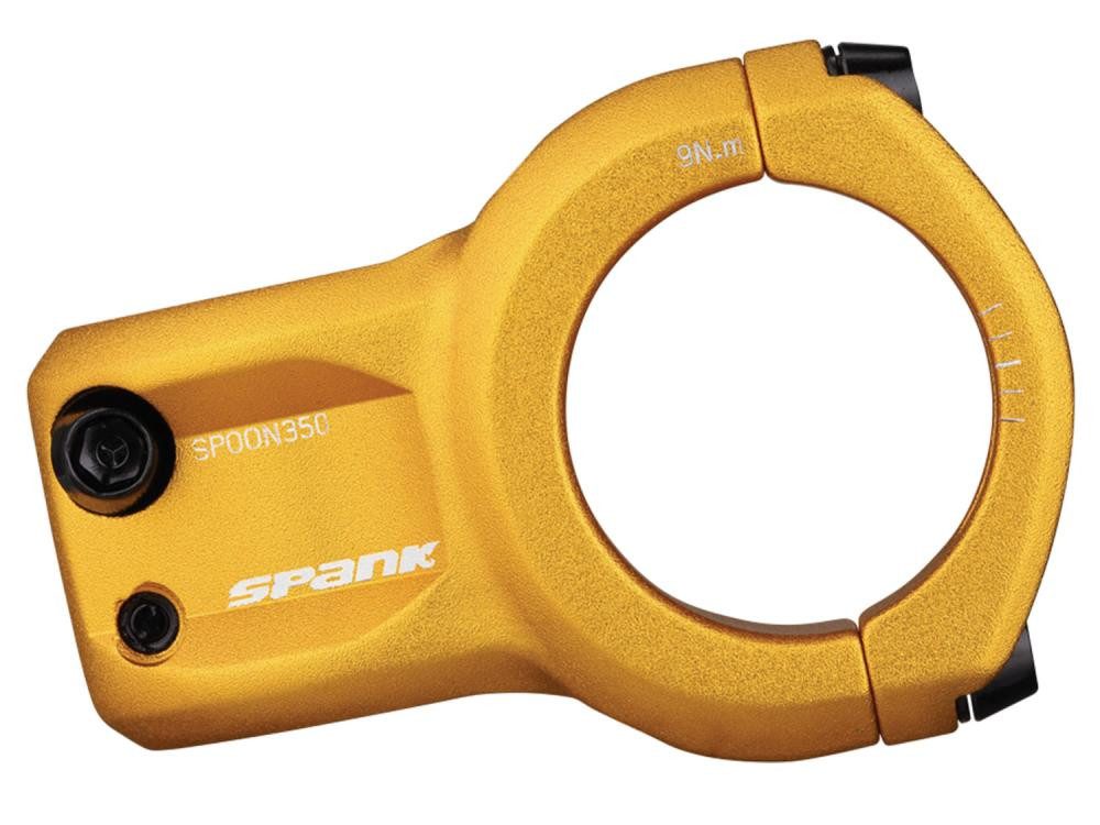 SPANK Fahrradlenker Spank Spoon 350 Vorbau 35mm gold 35