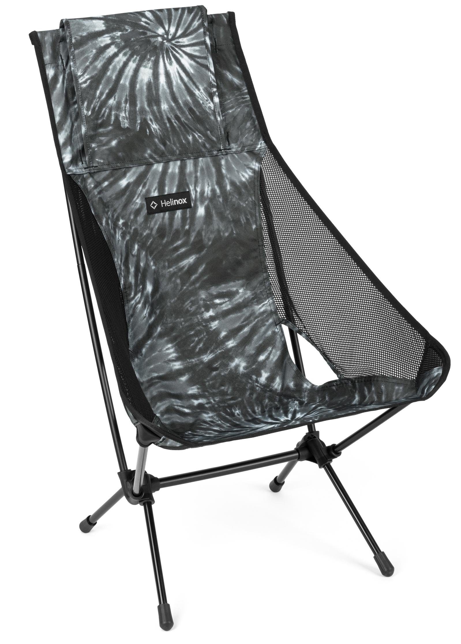 Helinox Campingstuhl Helinox Chair Two kg) (Gewicht 145 / bis Campingstuhl Tie Dye Black 1,18kg
