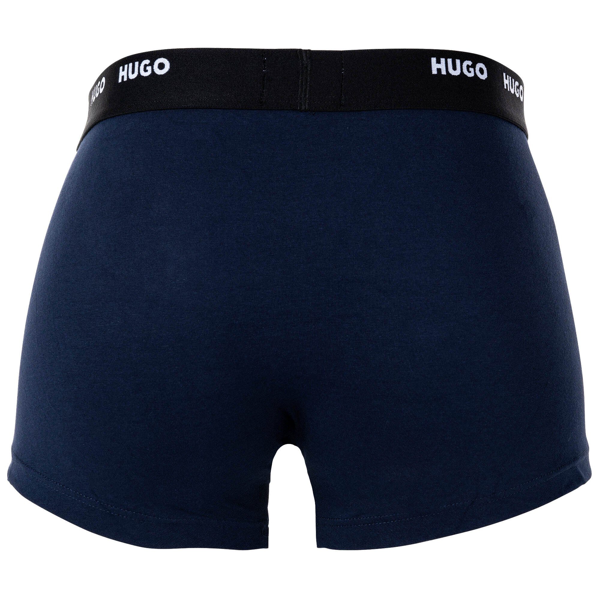 Boxer Pack 5er Boxer Shorts, Herren Trunks Schwarz/Rot/Grün/Blau Pack Five HUGO -