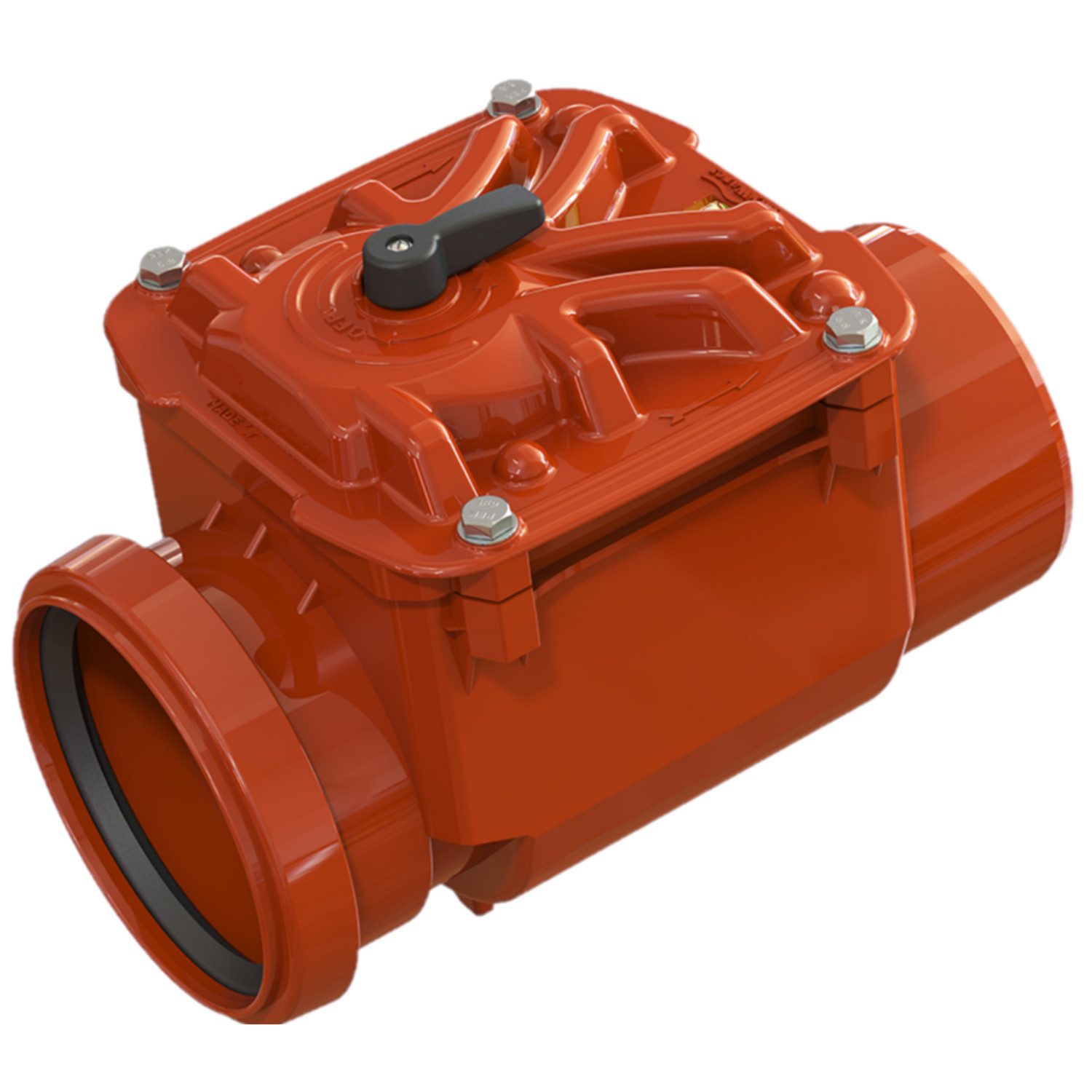 Uzman Sanitär-Anschlussset Rückstauklappe Rückstauverschluss DN 110 + Waage günstig online kaufen