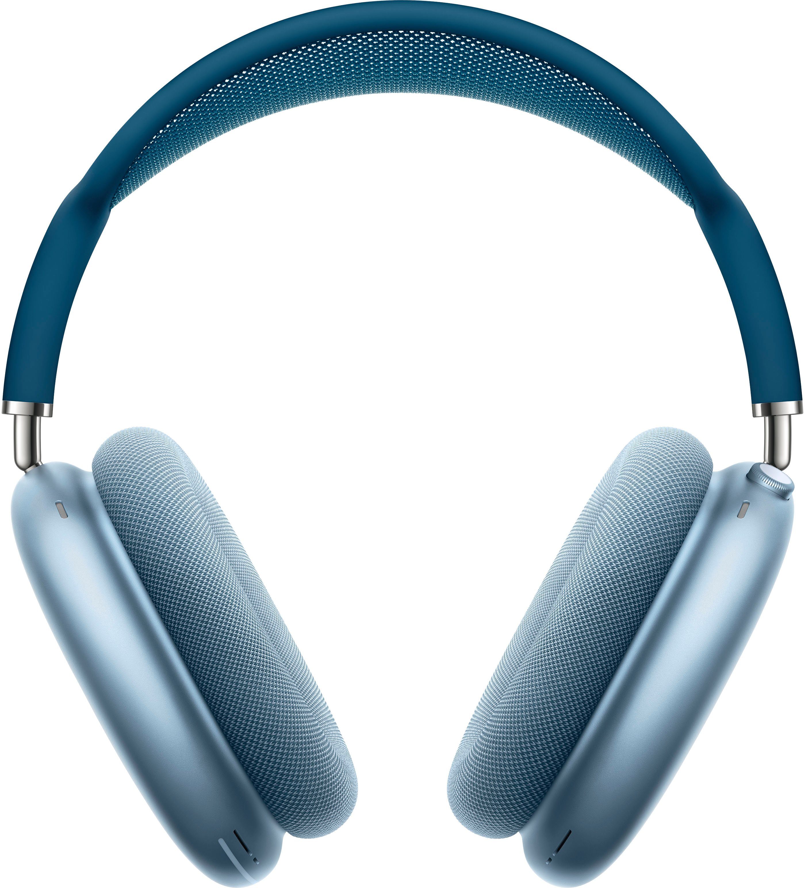 Steuerung Rauschunterdrückung, und kompatibel integrierte Noise (Active Siri, Apple Anrufe Siri, Bluetooth) Over-Ear-Kopfhörer für mit Max (ANC), Musik, AirPods Sprachsteuerung, Cancelling Transparenzmodus, blau