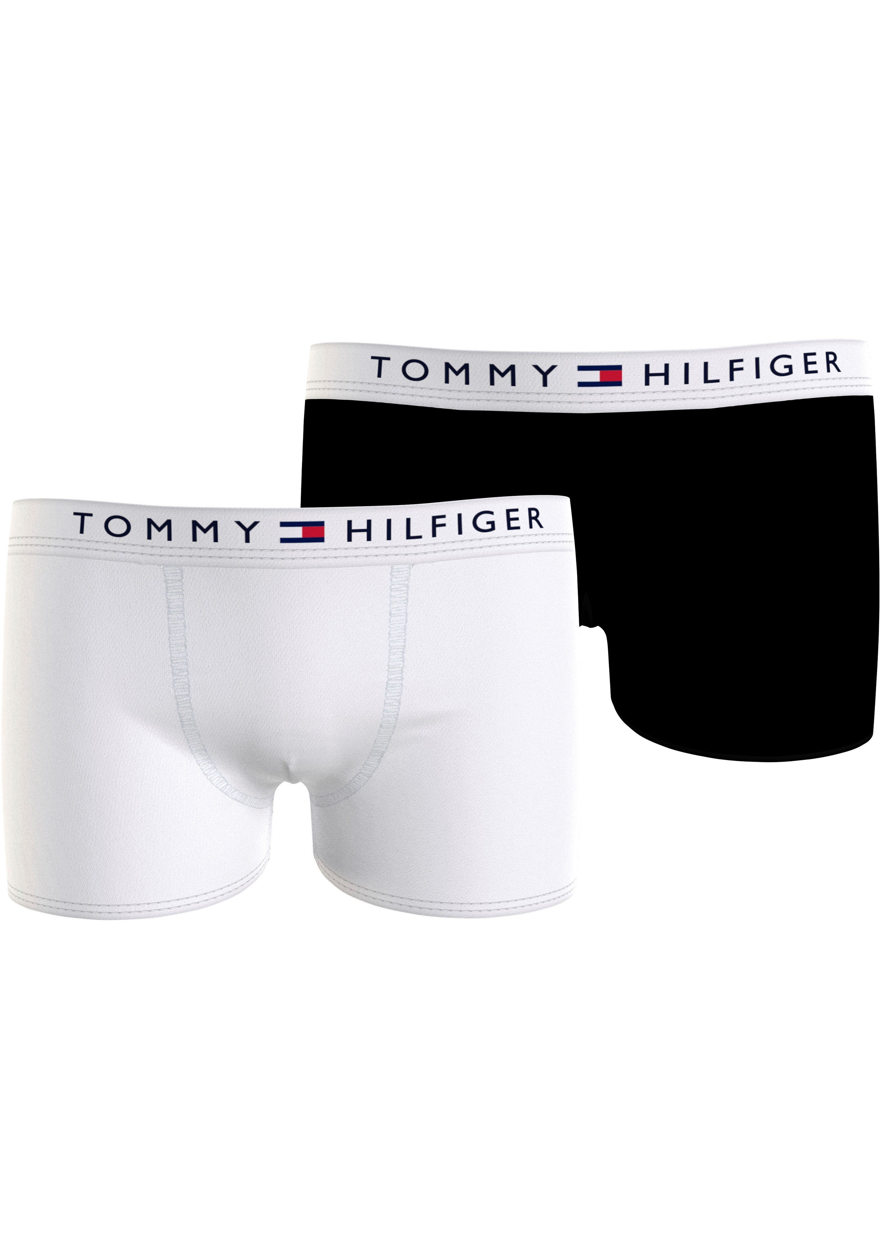 Tommy Hilfiger Underwear Trunk (Packung, 2-St., 2er-Pack) mit Logo auf dem Taillenbund
