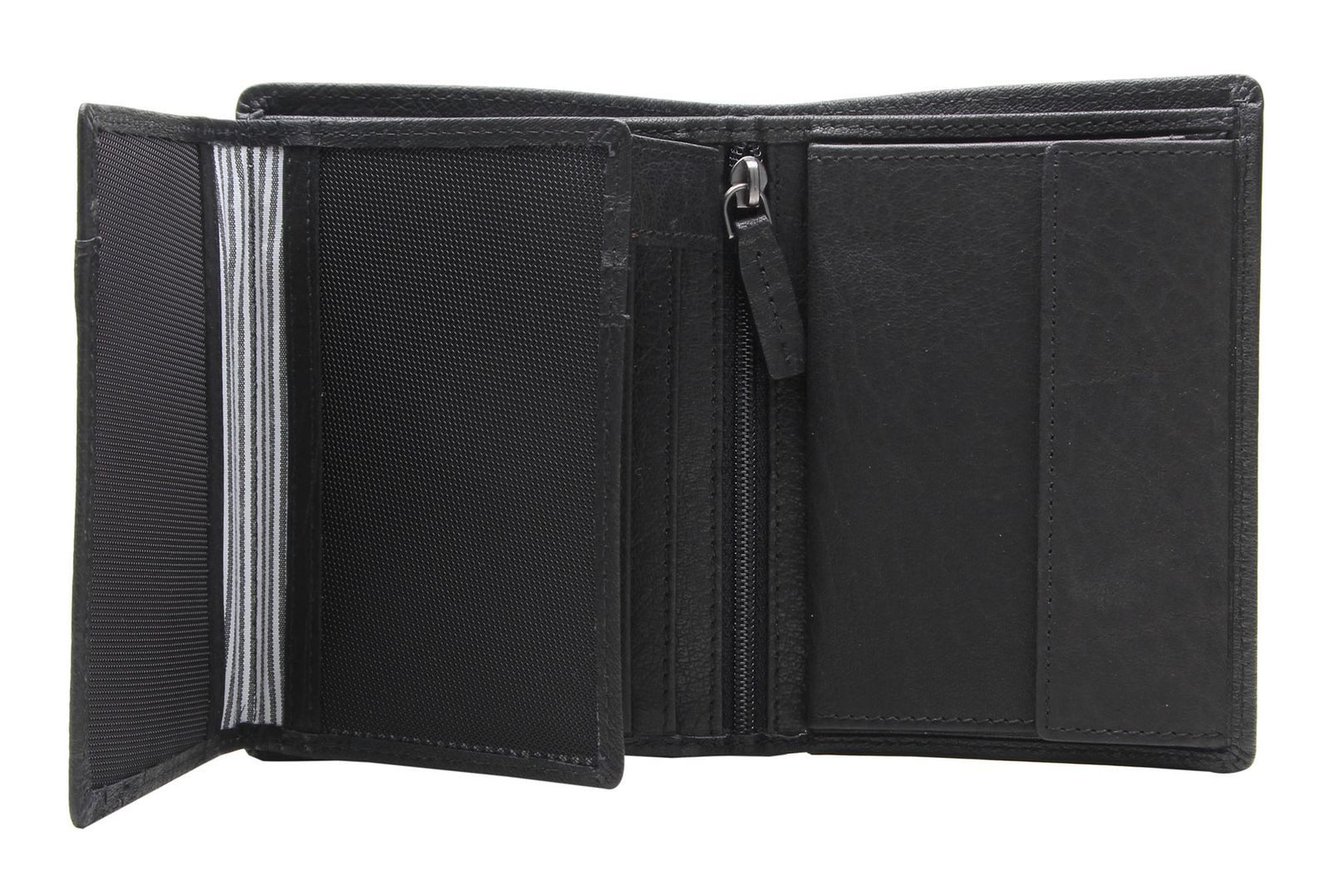 Esquire Geldbörse Wallet, aus echtem Büffelleder mit RFID-Blocker Schutz