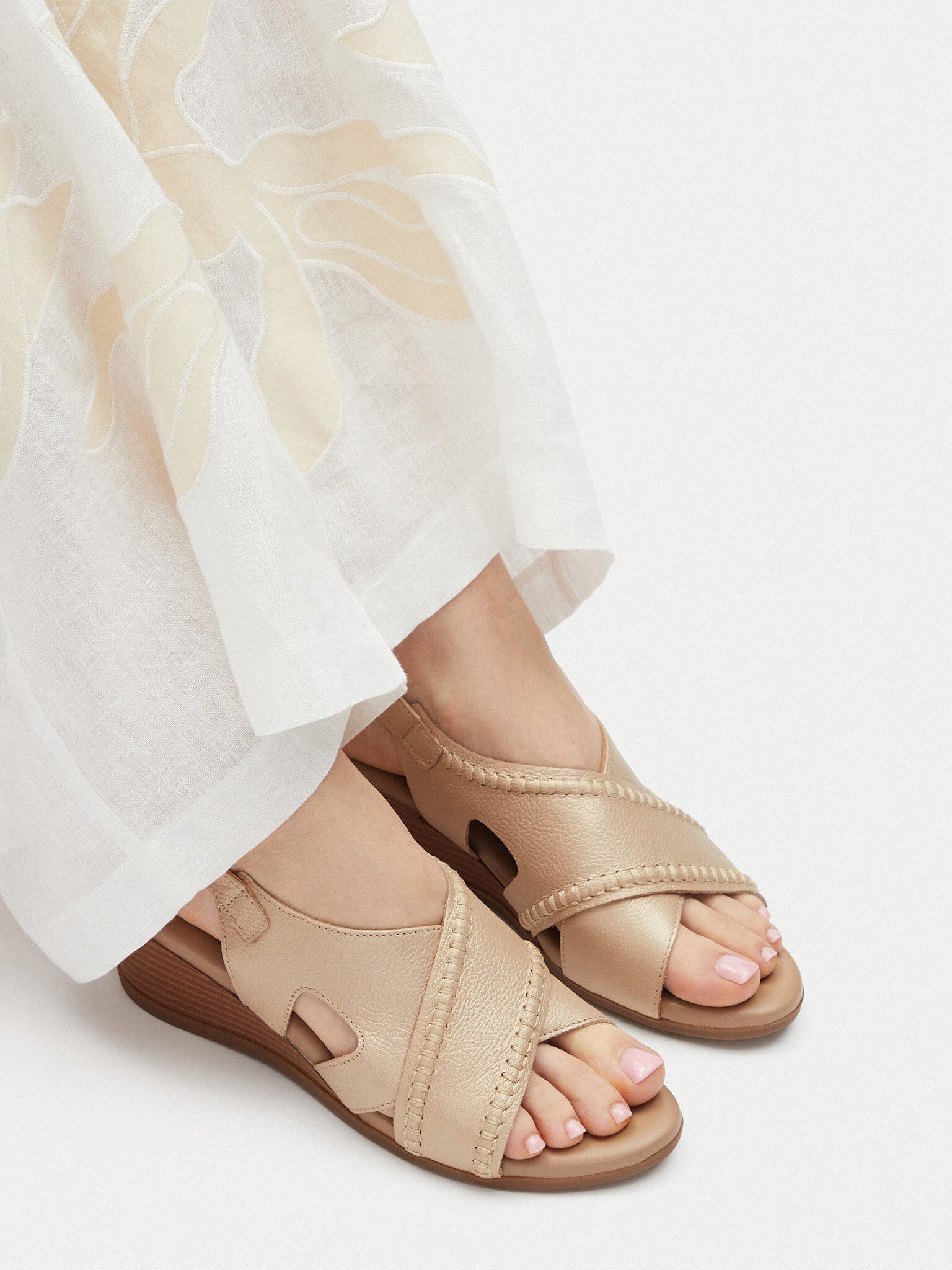 LASOCKI Lasocki Damen Sandals Beige WB-ELIA-03 Sandale