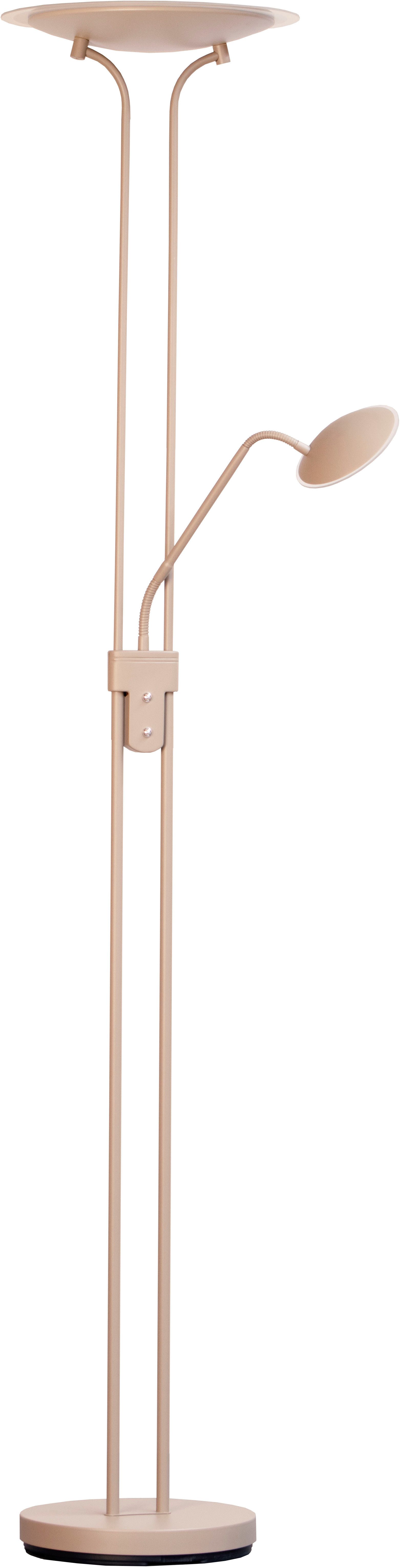 FISCHER & HONSEL Stehlampe Tallri, Dimmfunktion, LED wechselbar, Farbtemperatur in 3 Stufen einstellbar