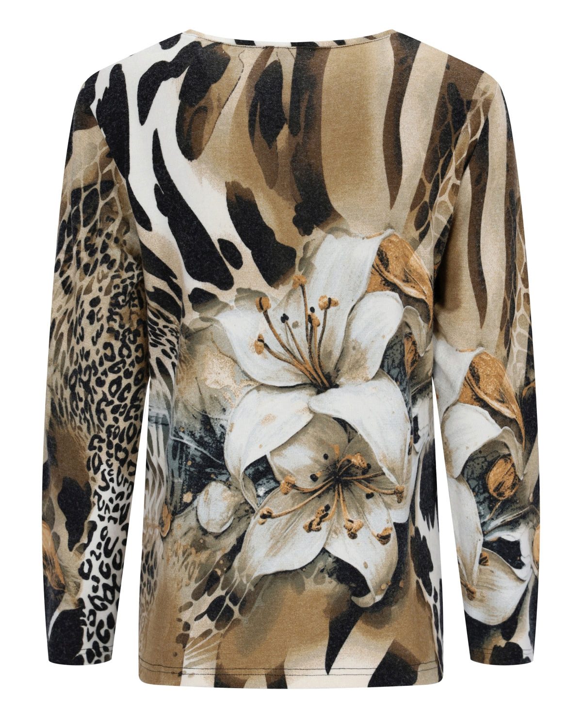 Hajo Langarmshirt Strickshirt Blouson Style Soft Touch günstig online kaufen