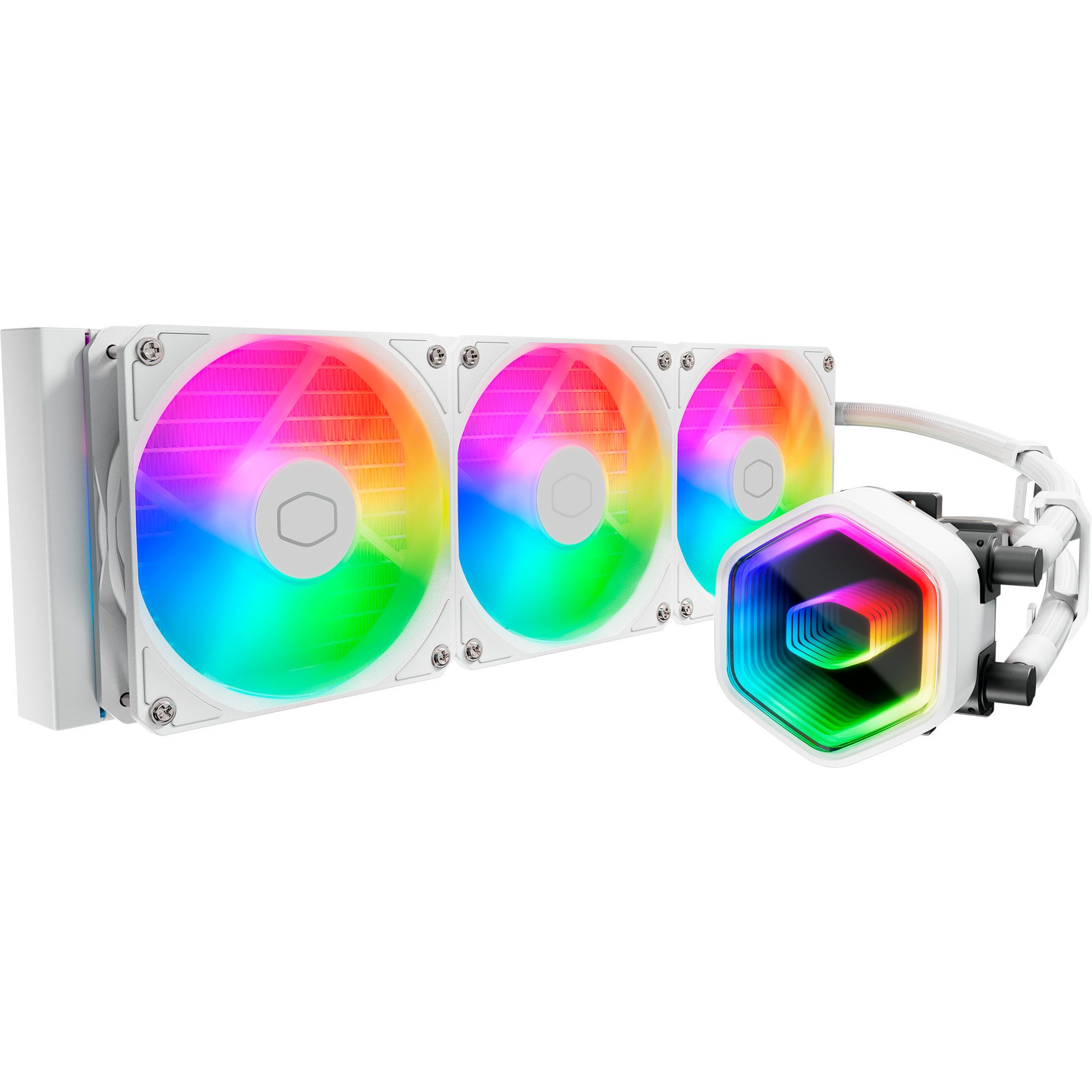 CPU Kühler Cooler Master MasterLiquid 360 Core II ARGB White