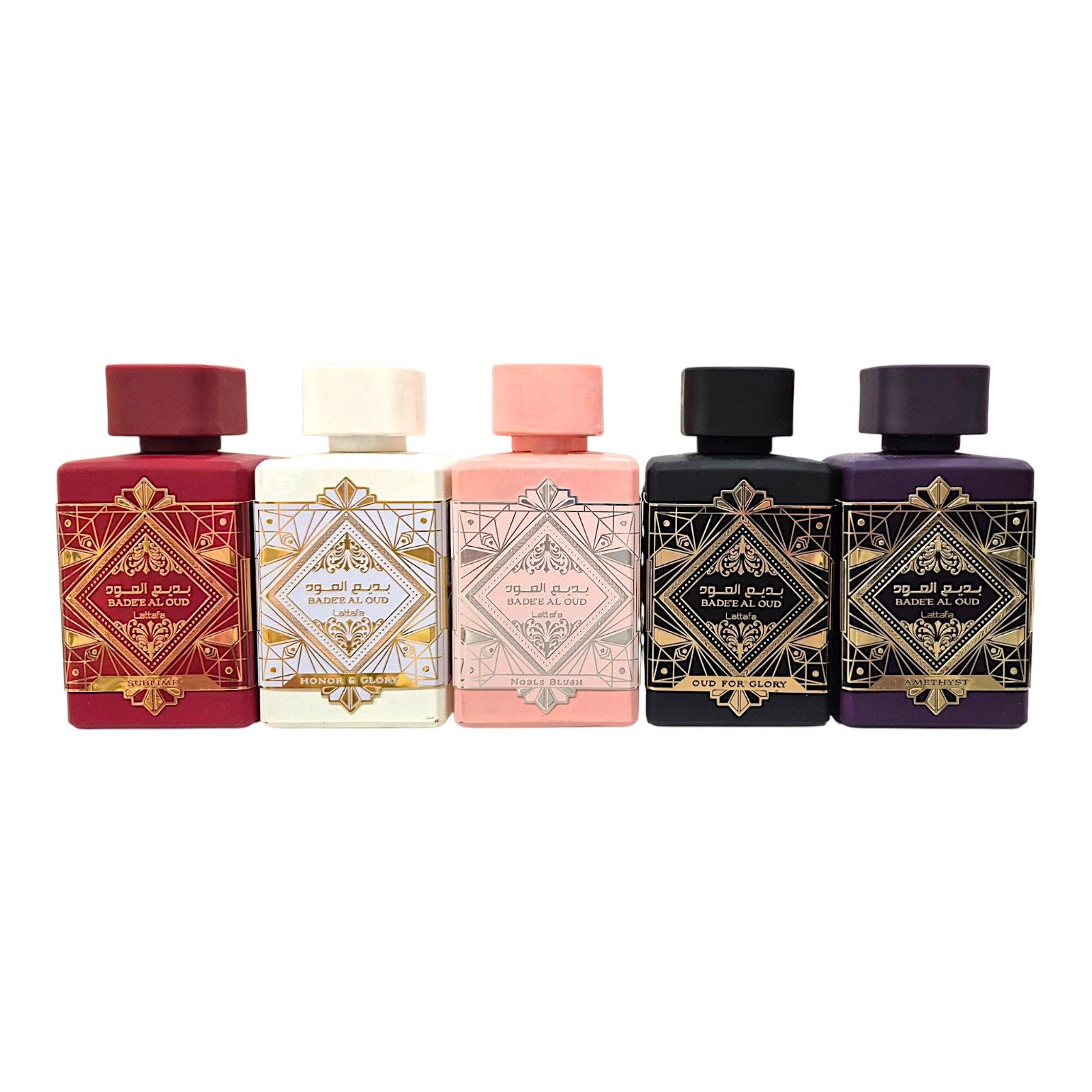 Lattafa Парфюмы Badee Al Oud Oud for Glory Amethyst Honor & Glory Sublime Noble Blush, 1-tlg.