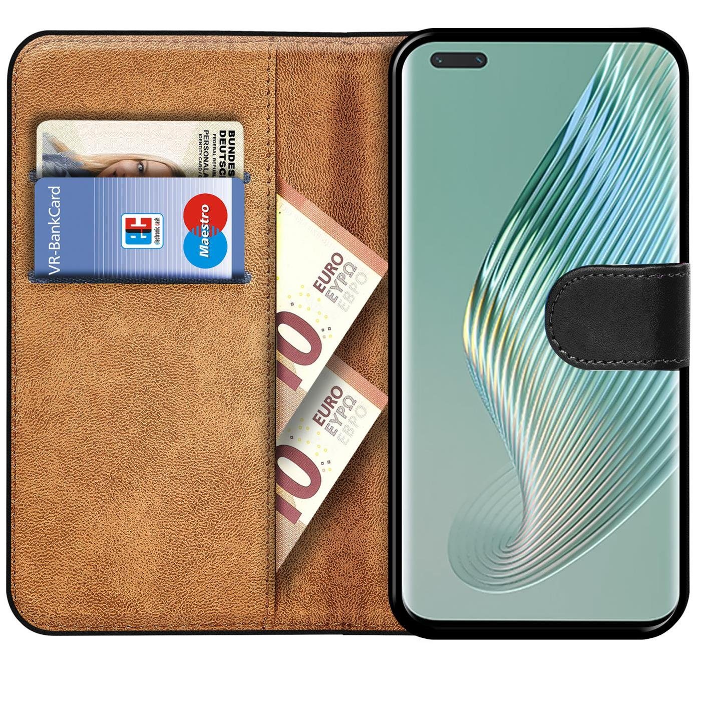 CoolGadget Handyhülle Book Case Handy Tasche für Honor Magic 5 Pro 6,81 Zoll, Hülle Klapphülle Flip Cover für Honor Magic5 Pro Schutzhülle stoßfest
