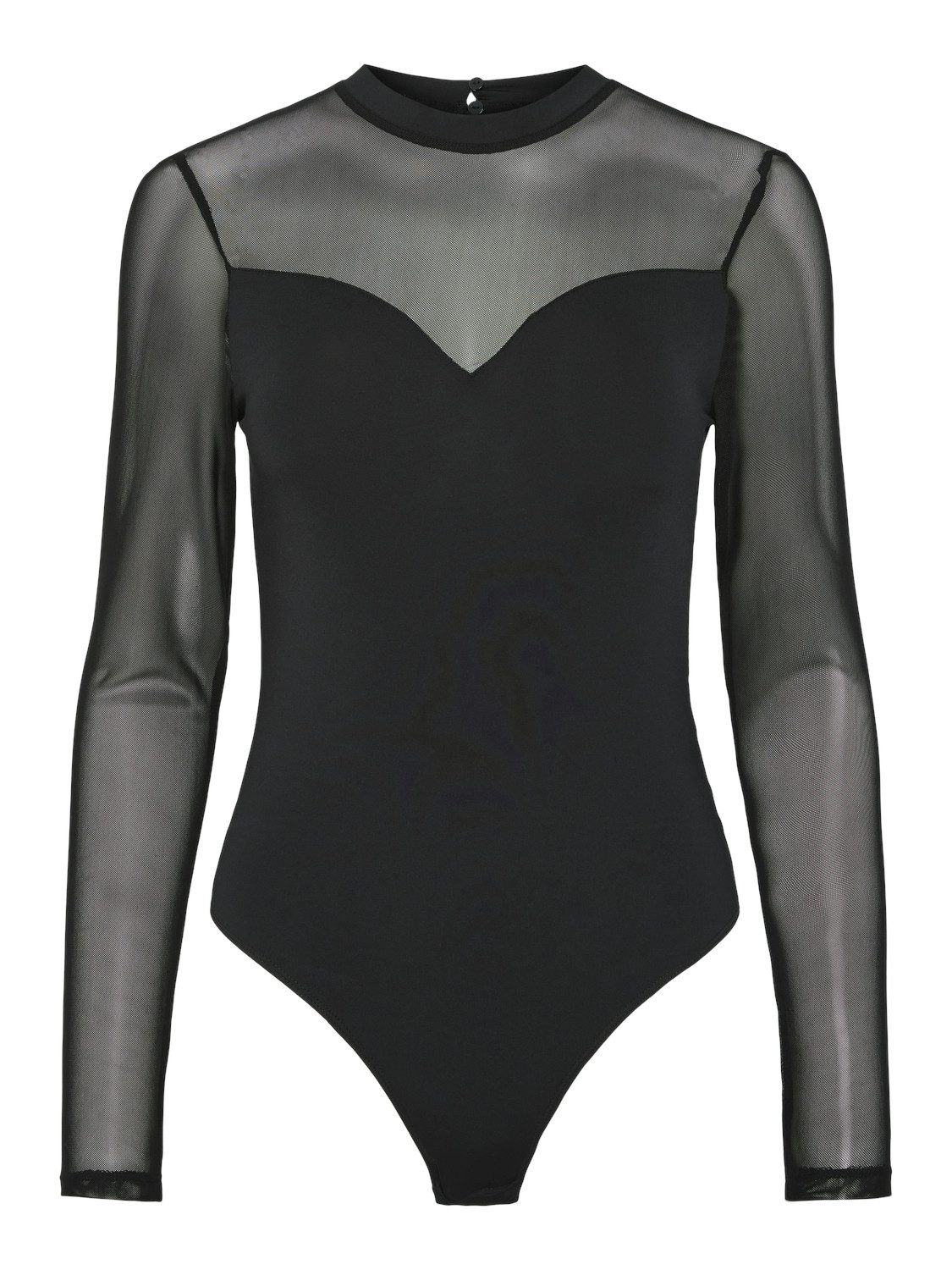 pieces Langarmbody PCMILLY LS MESH BODYSTOCKING NOOS