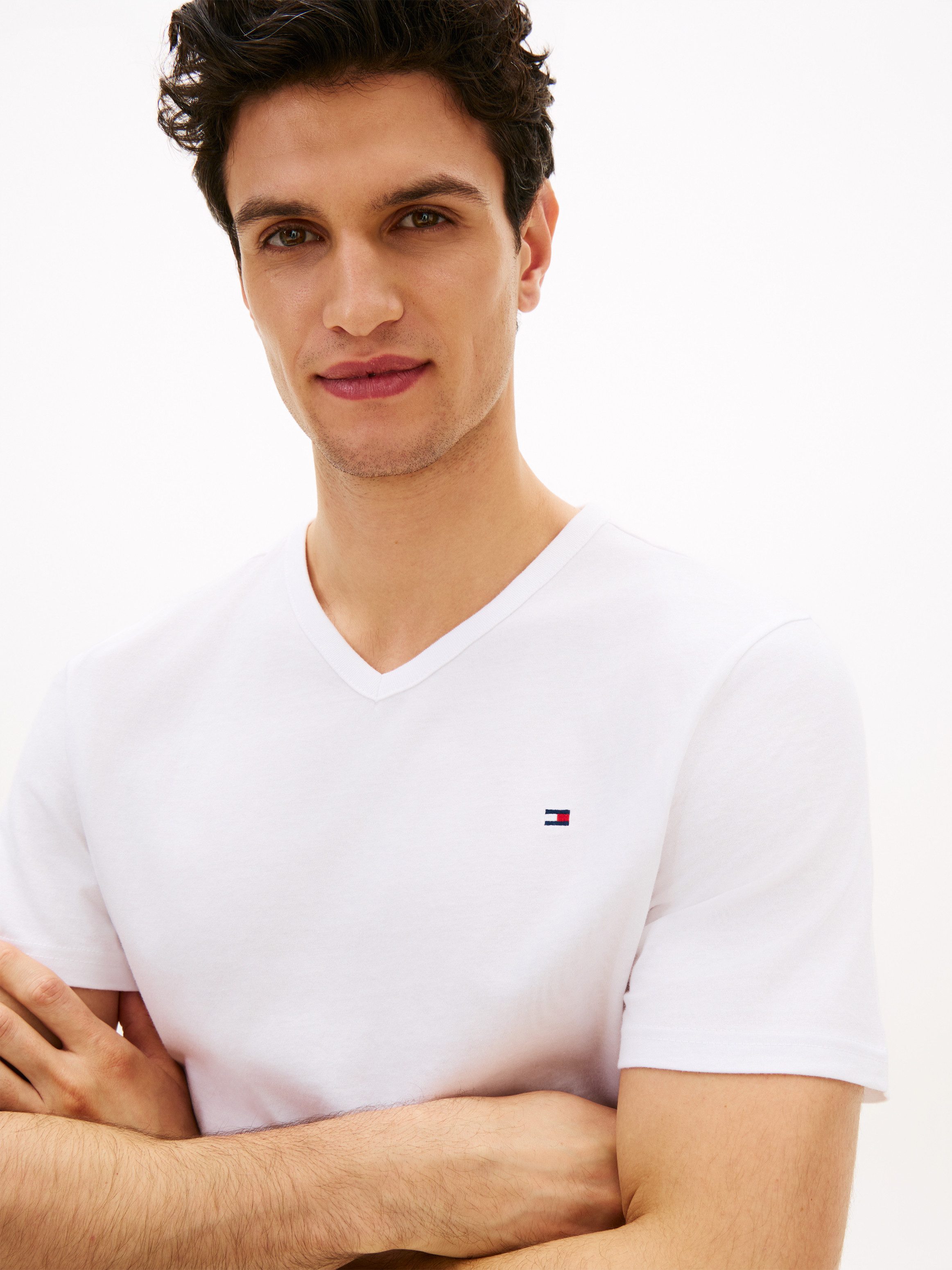 Tommy Hilfiger Underwear T-Shirt Regular fit mit V-Ausschnitt günstig online kaufen