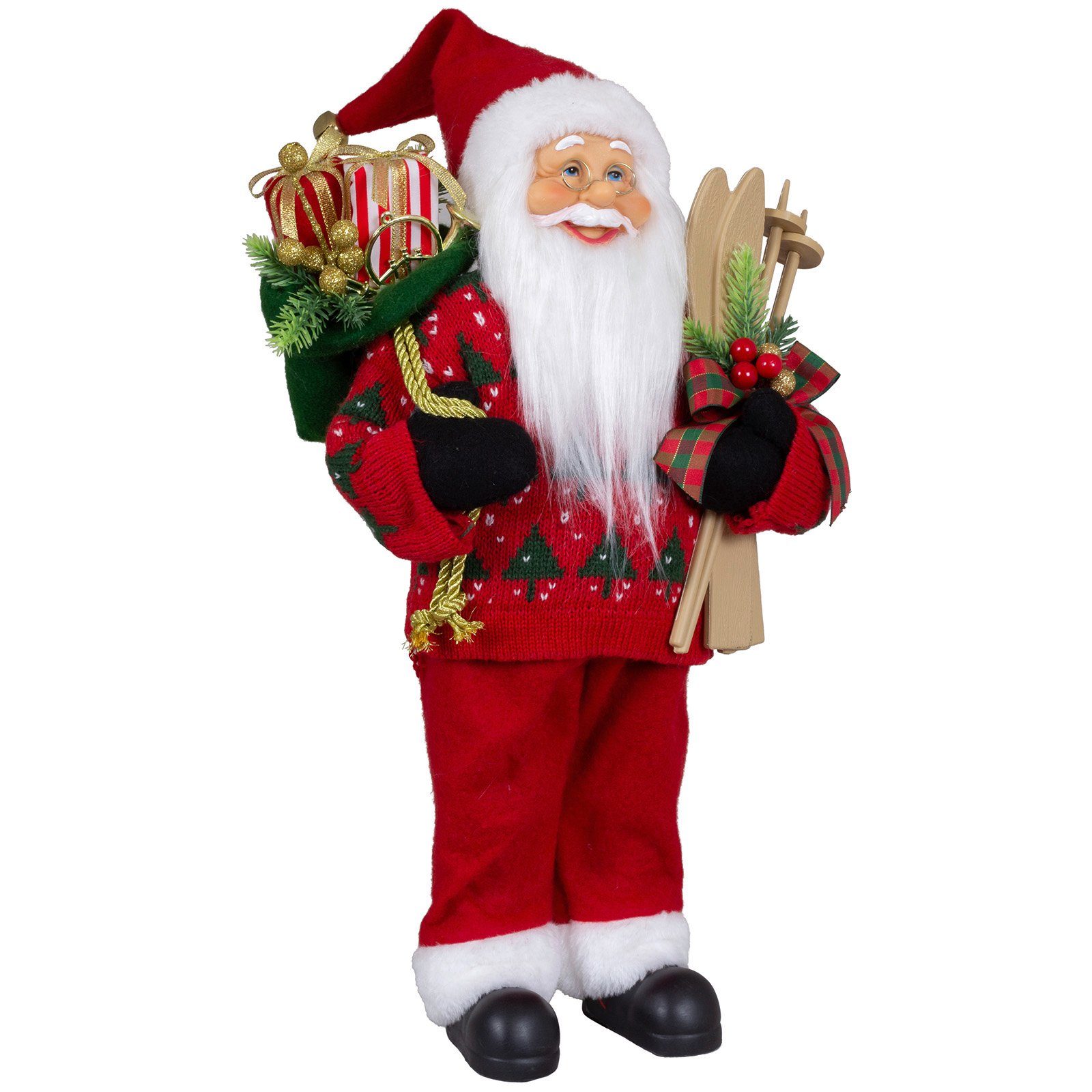 rot (30-80cm) Figur, 1 Christmas Martin, Größen St), Paradise Weihnachtsmann 4 (Deko