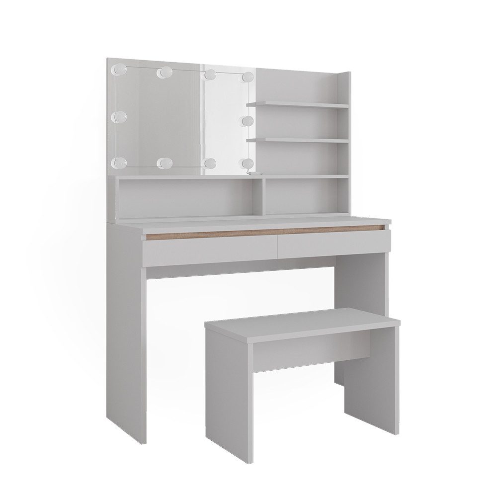 Vicco Schminktisch Emma, Weiß, 120 cm günstig online kaufen