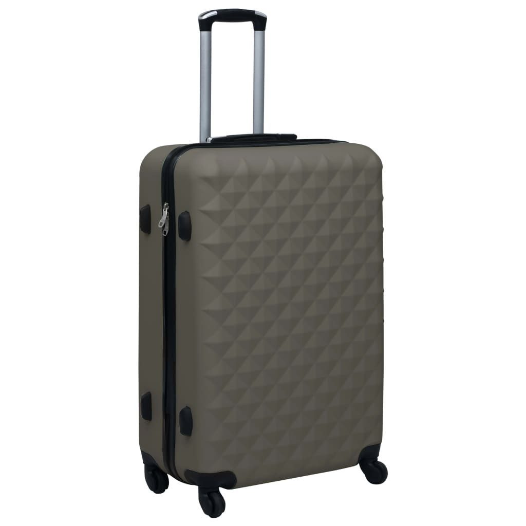 vidaXL Trolley Anthrazit - 2-teilig Koffer Reisekoffer Hartschalenkoffer Trolley Koff