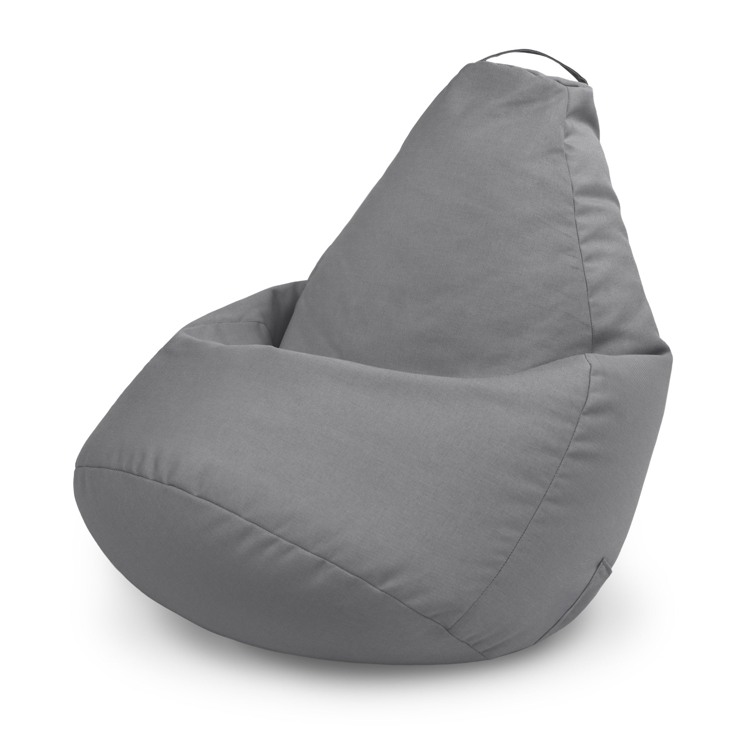 Ehrenkind Sitzsack Outdoor & Indoor in zwei Größen (Kinder-Sitzsack Grau, Vielseitiger Outdoor-Sitzsack für Kinder und Erwachsene), wasserabweisender Stoff, Außenbezug waschbar