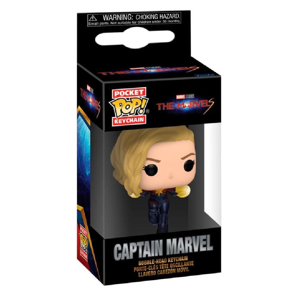 Schlüsselanhänger Captain Marvel - Pocket POP - Keychain