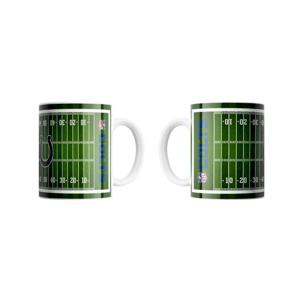 Indianapolis Colts Becher Indianapolis Colts Jumbo-Tasse „Field“ 450ml, Keramik