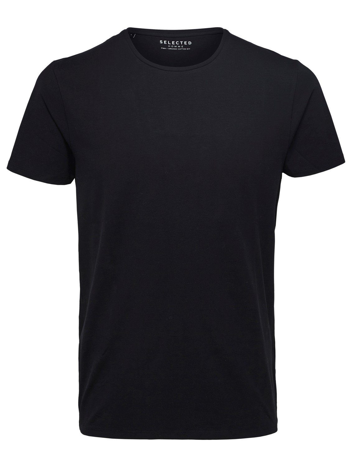 Selected Homme Herren V-Neck Kurzarm T-Shirt SLHNEWPIMA - Regular Fit günstig online kaufen