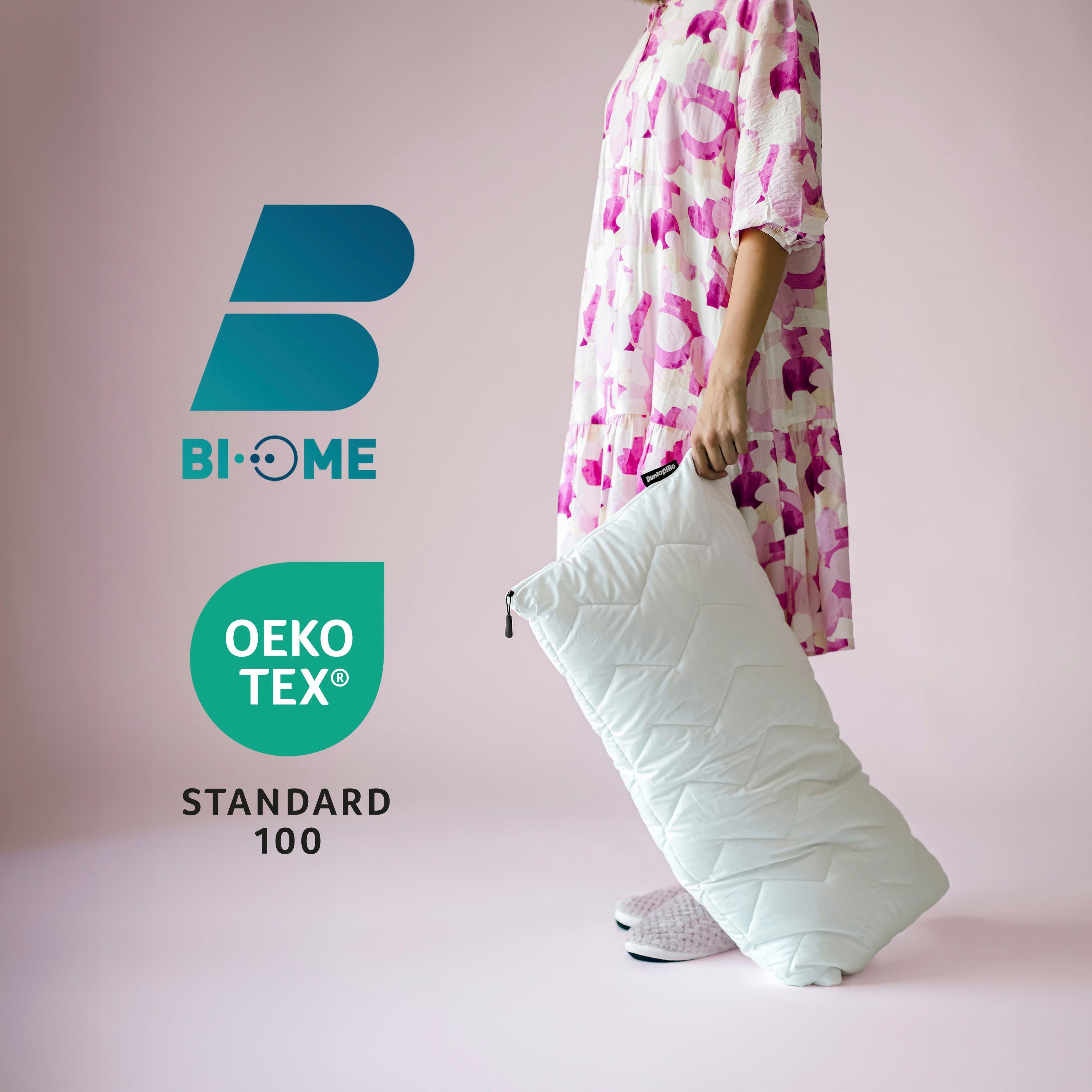 Dunlopillo Baumwollbettdecke Life, Bettdecken für Sommer und Winter