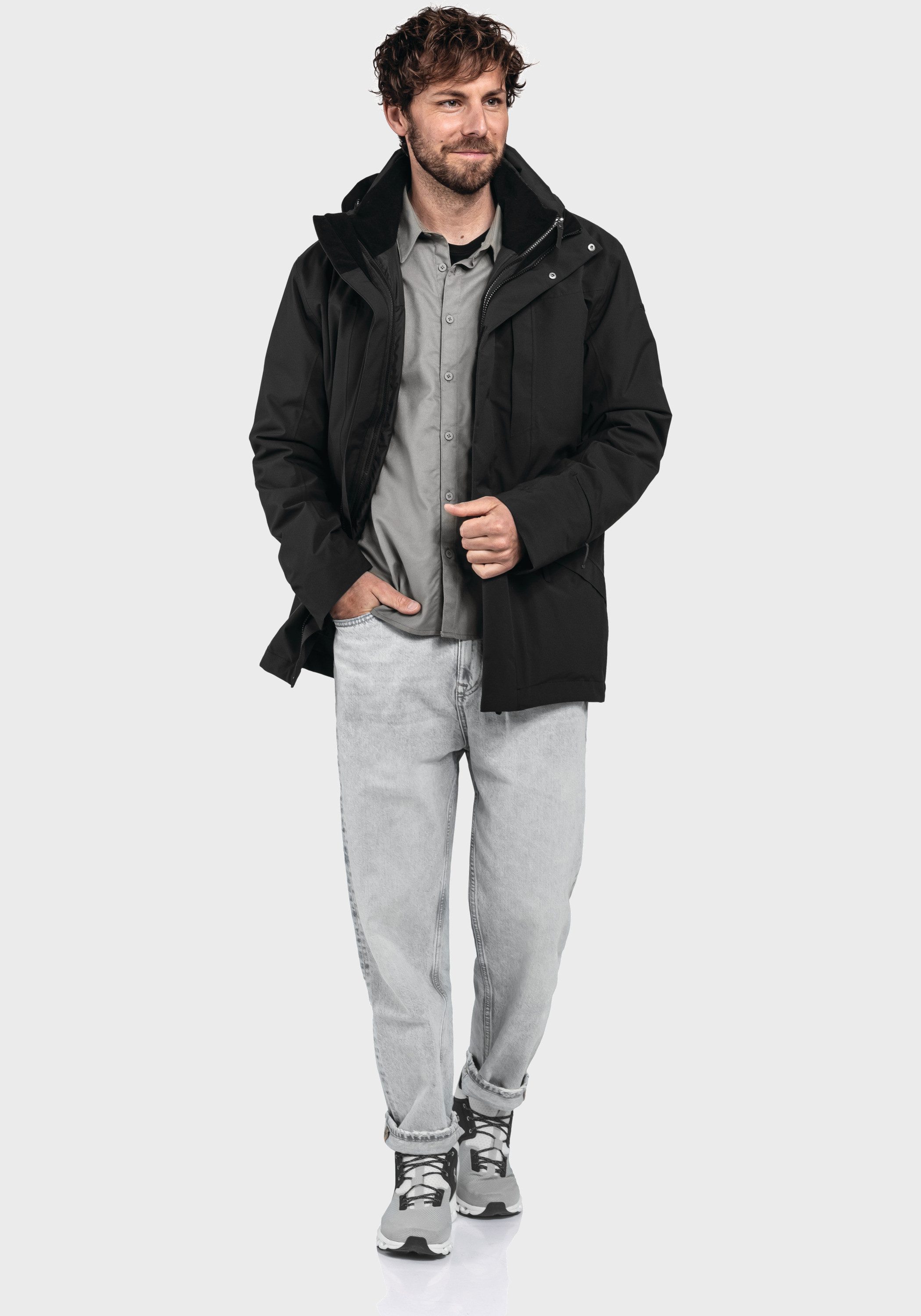 Schöffel Doppeljacke 3in1 Parka Style Borkol MNS – Bild 4 von 5