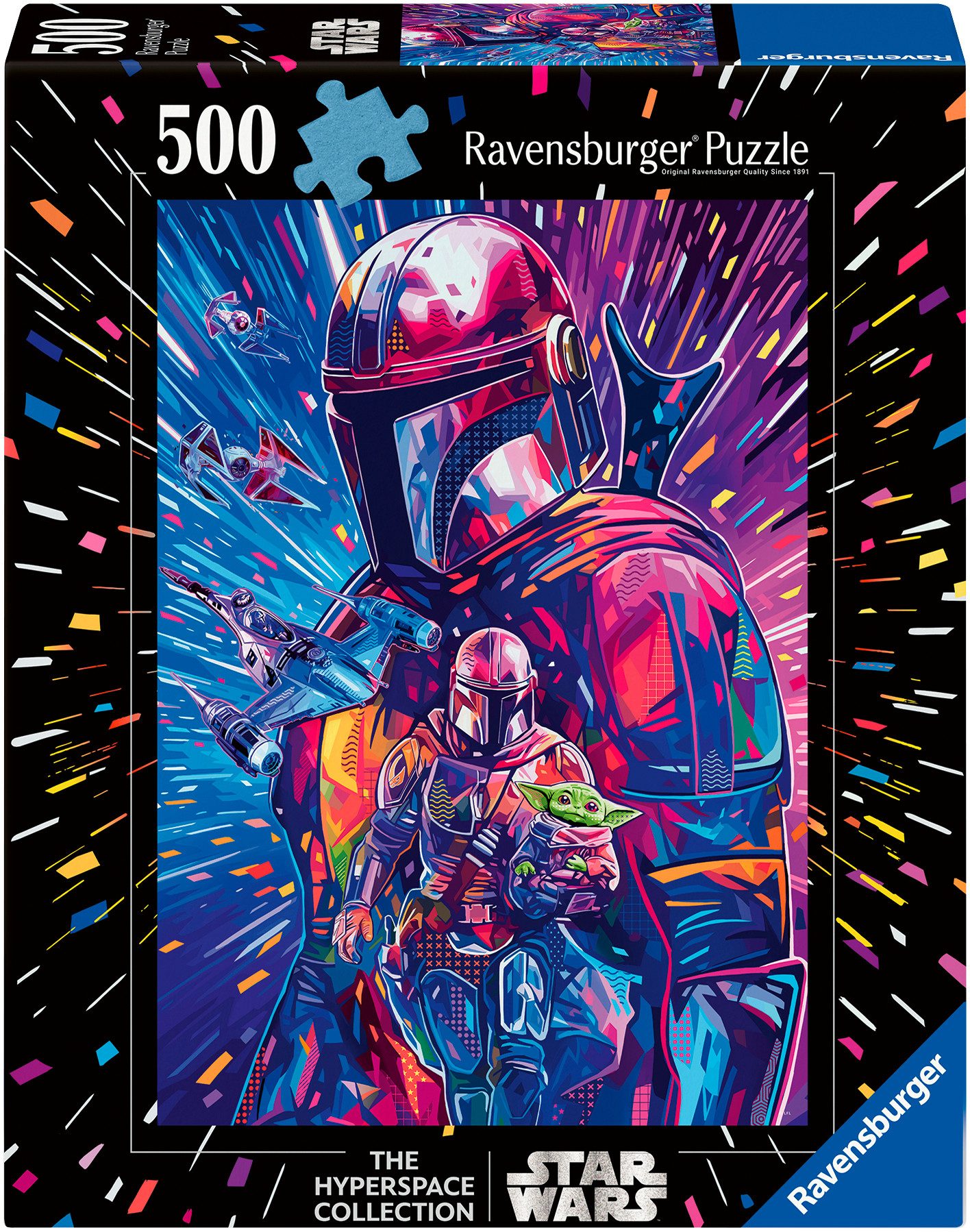Ravensburger Puzzle Star Wars Hyperspace Collection: The Mandalorian™, 500 Puzzleteile, Made in Germany