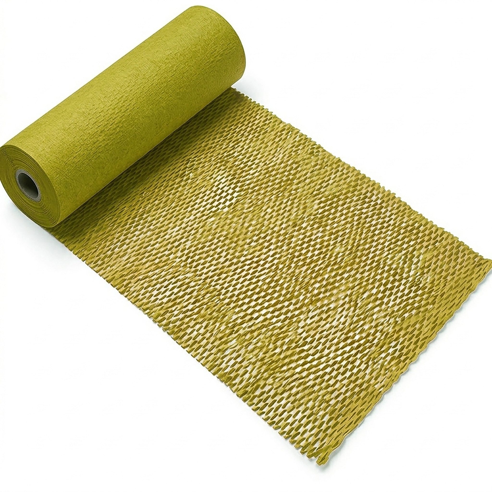 Creativery Packpapier, Wabenpapier 50cm x 25m Rolle für Verpackung & Polsterung Lindgrün