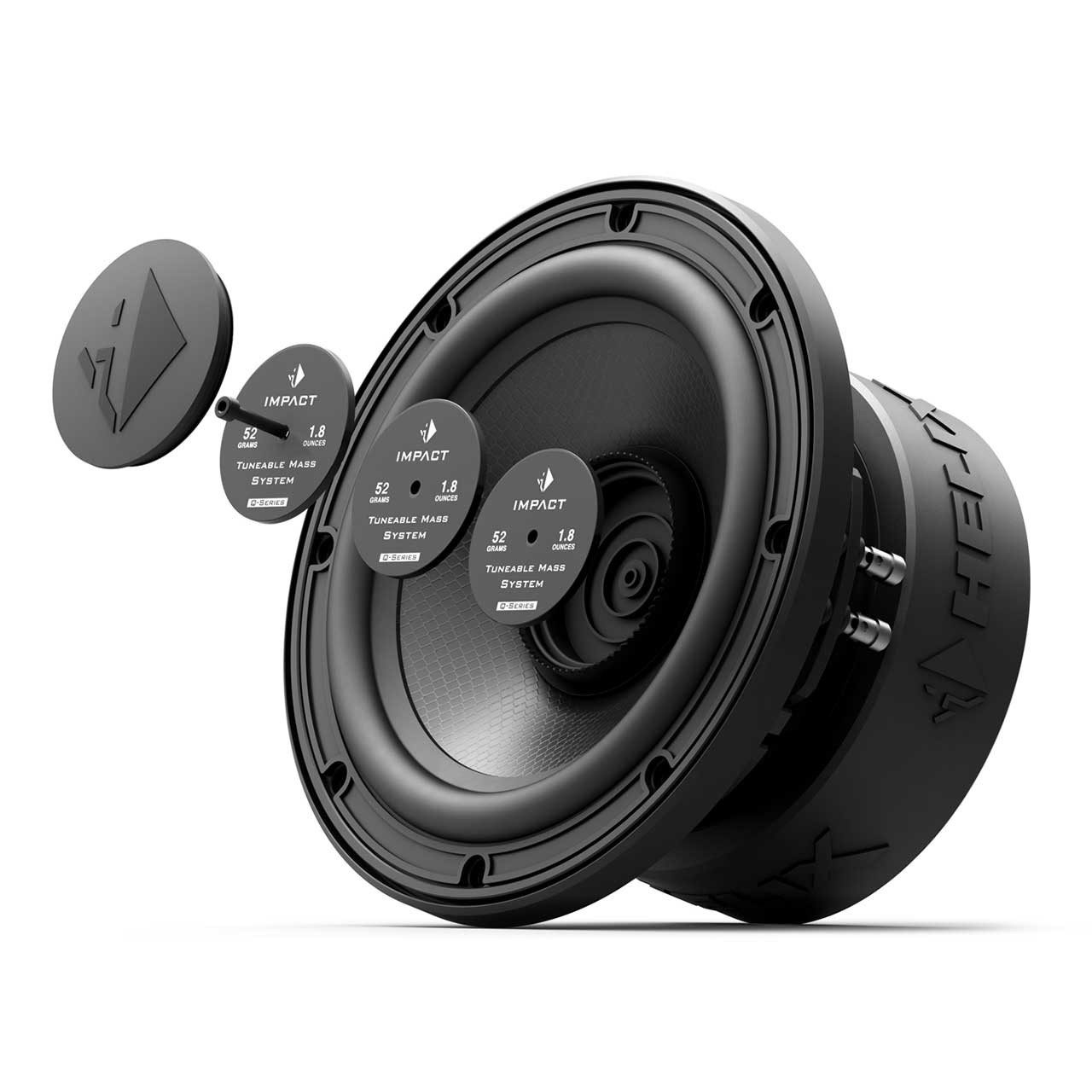 Helix IQ W8-DVC2, 200 mm High-Performance Subwoofer Auto-Subwoofer (750 W, max.: W 20 cm)