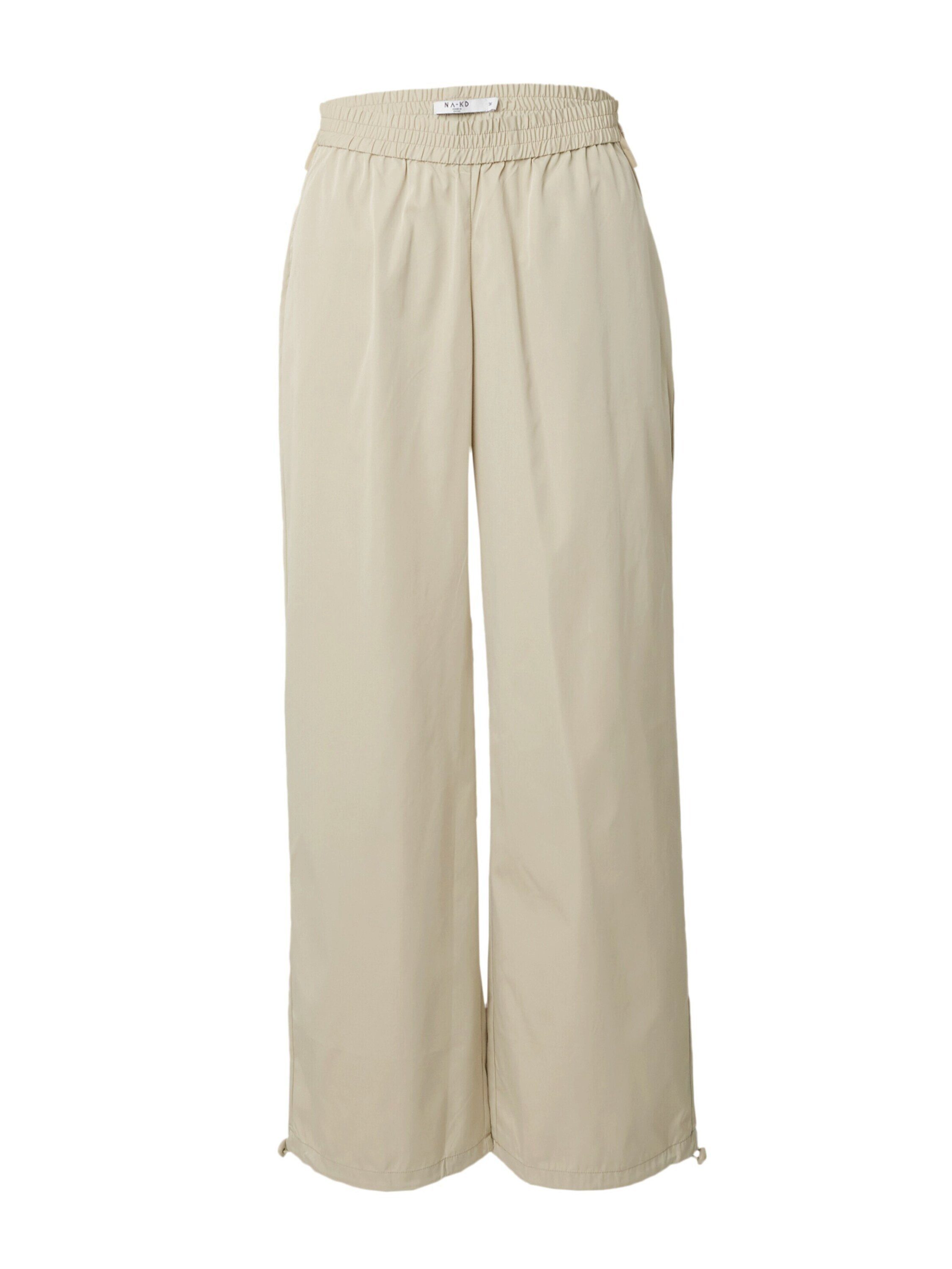 NA-KD Stoffhose (1-tlg) Drapiert/gerafft